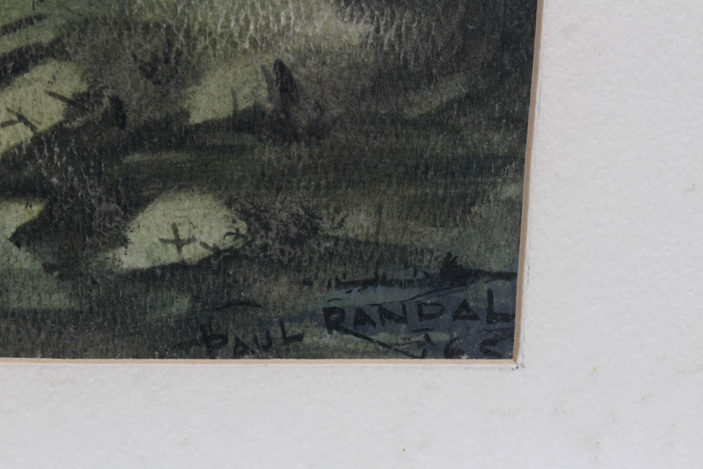 Paul Randall Landscape Watercolor Painting