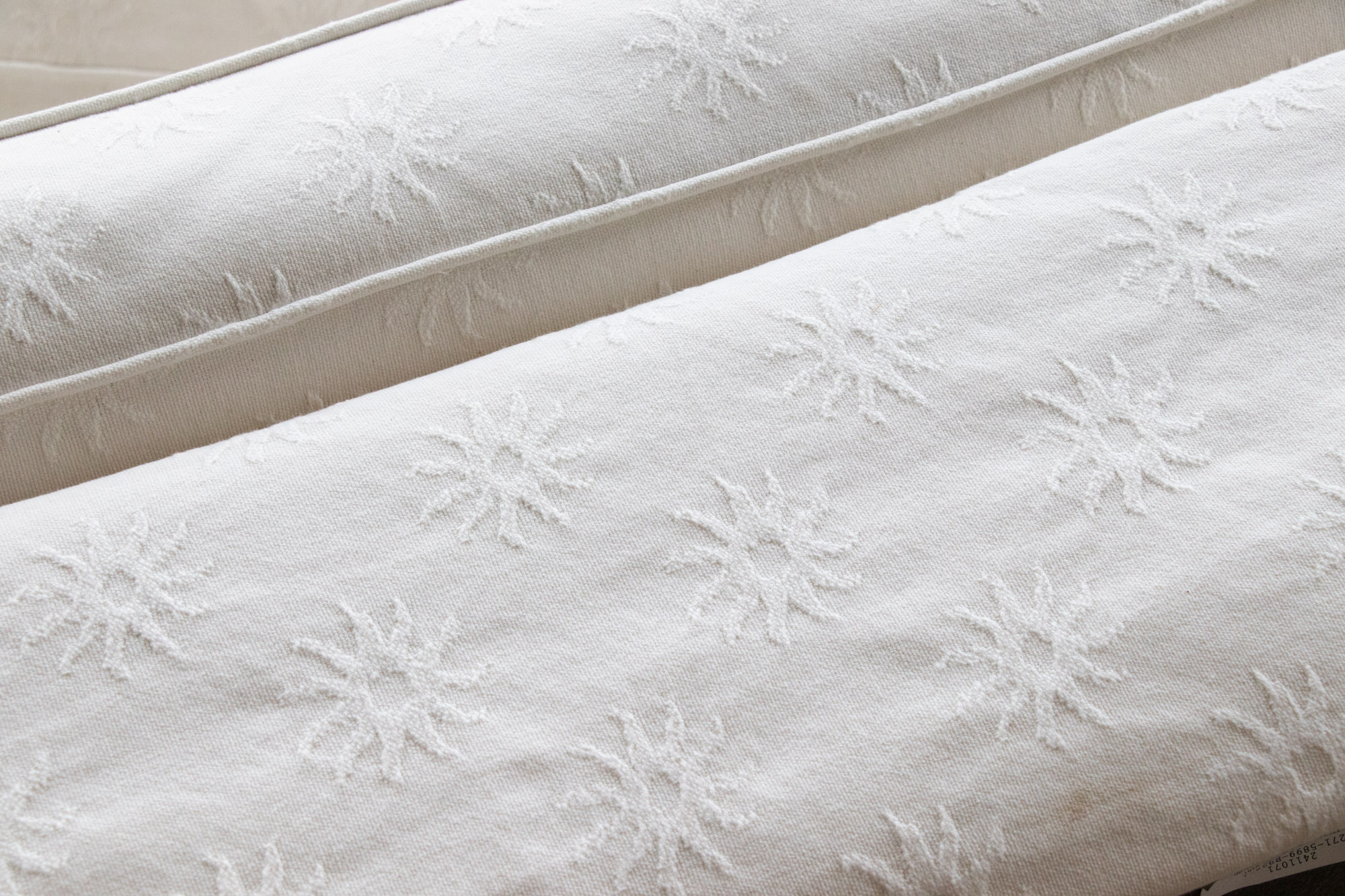 Oversized Armchair and Ottoman