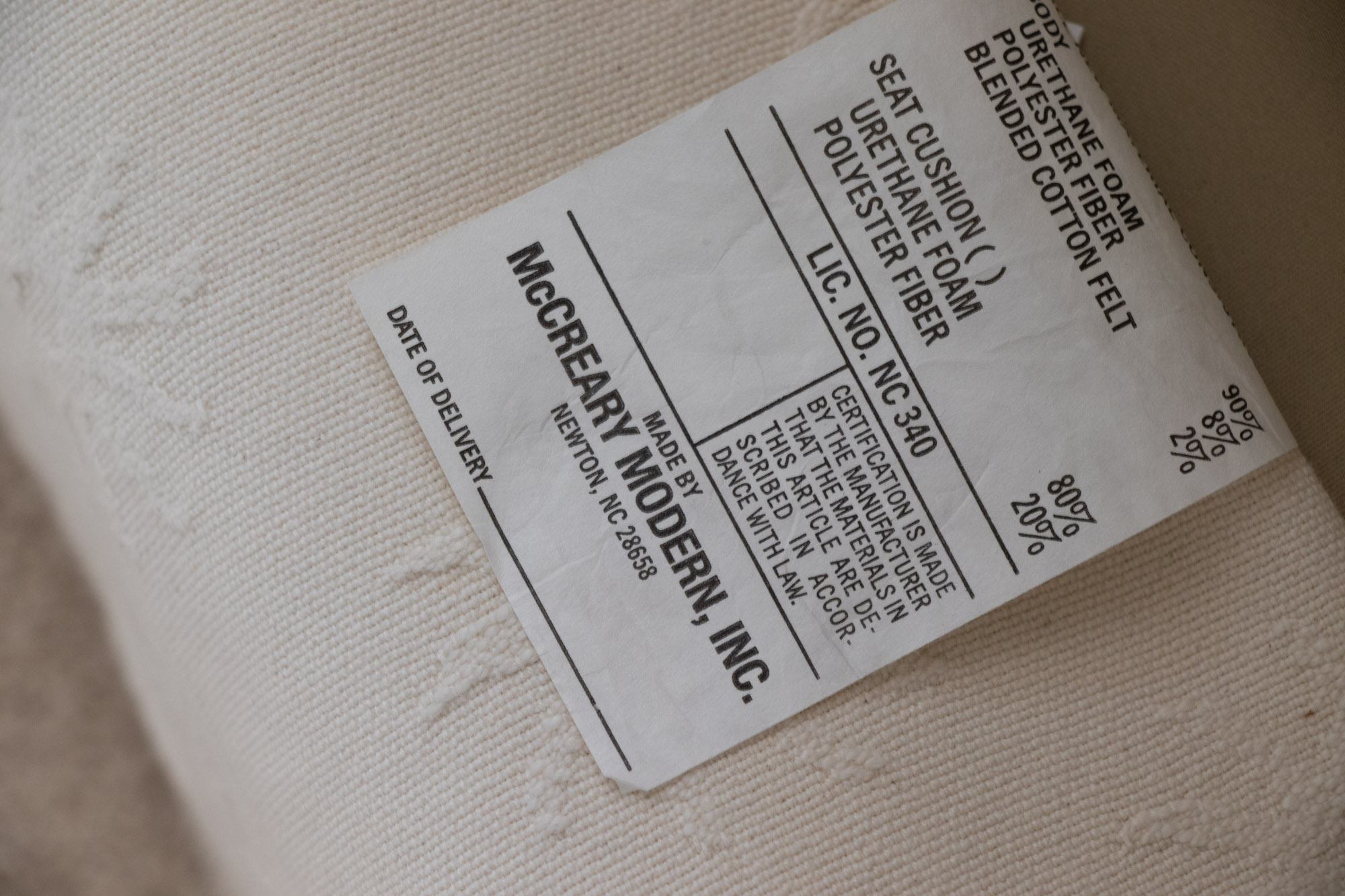 Oversized Armchair and Ottoman