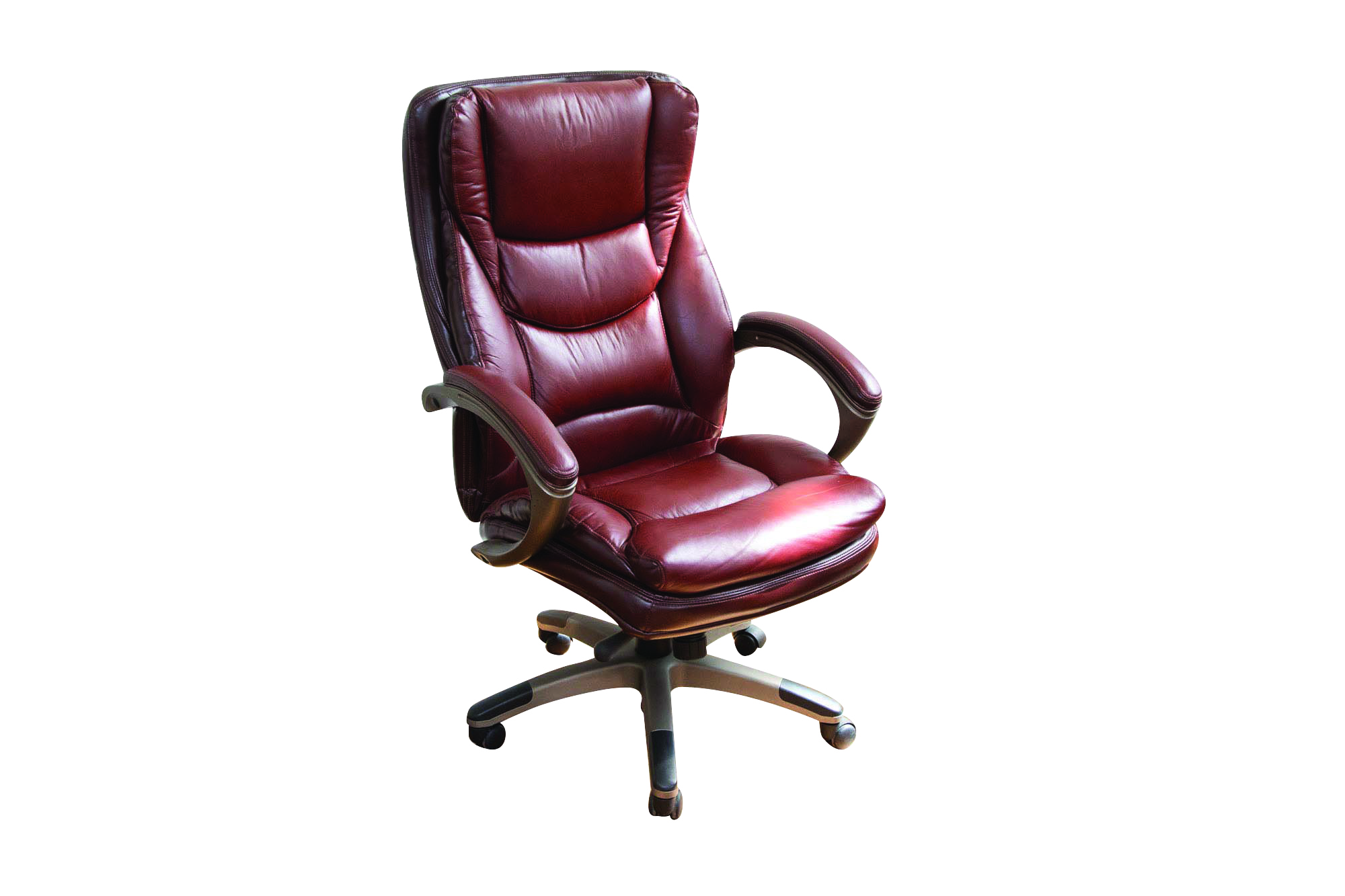 Broyhill leather office online chair