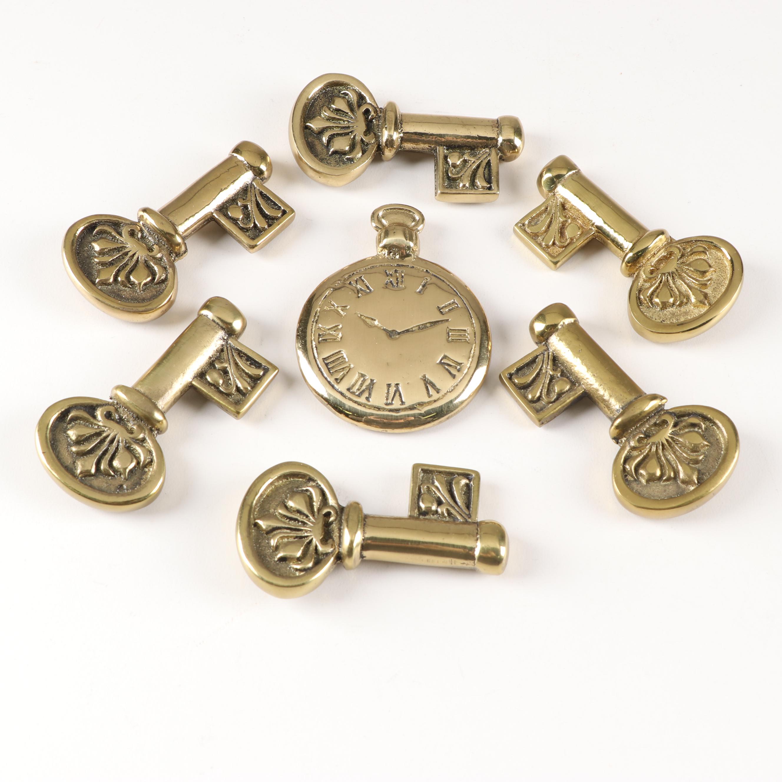 Stuart Houghton Solid Brass Paper Weights