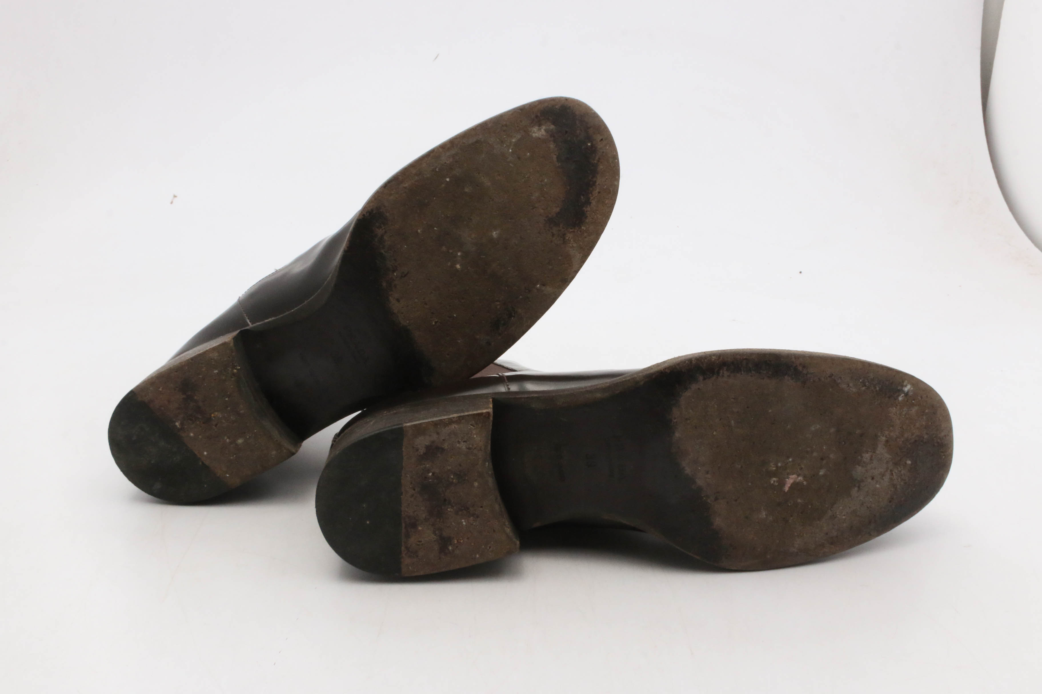 Men's Prada Leather Chelsea Boots