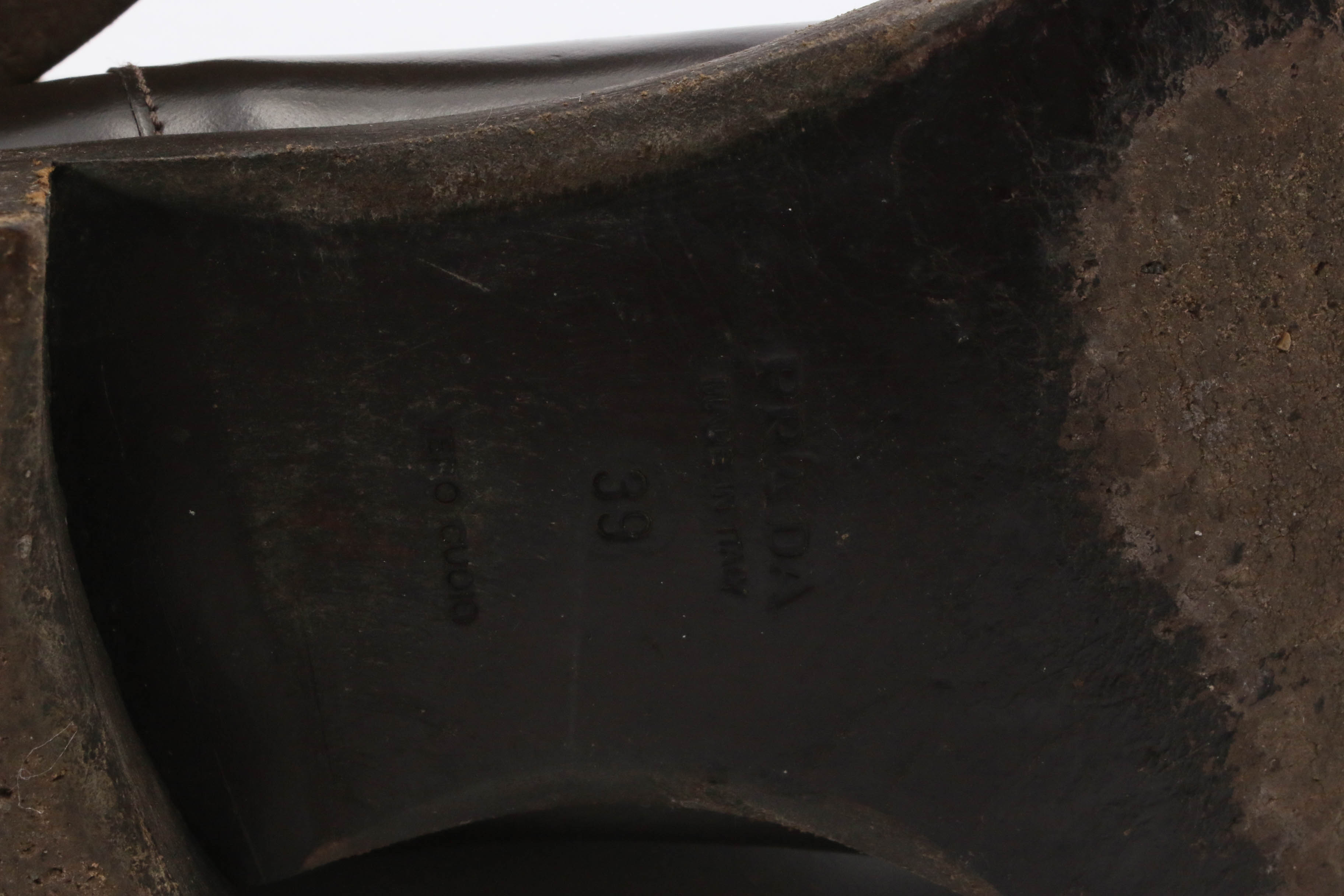 Men's Prada Leather Chelsea Boots