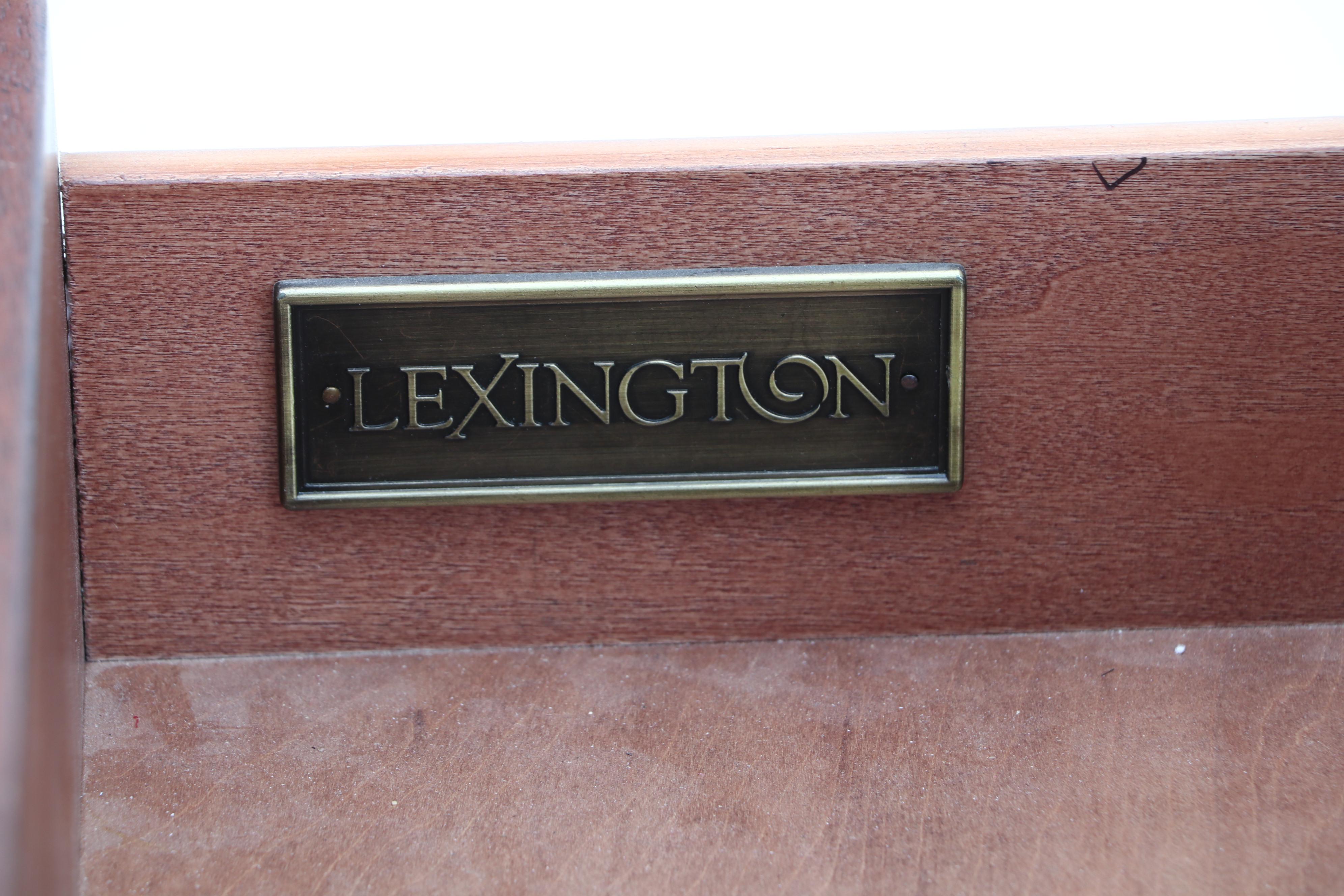 Mahogany Finish Coffee Table by Lexington Furniture