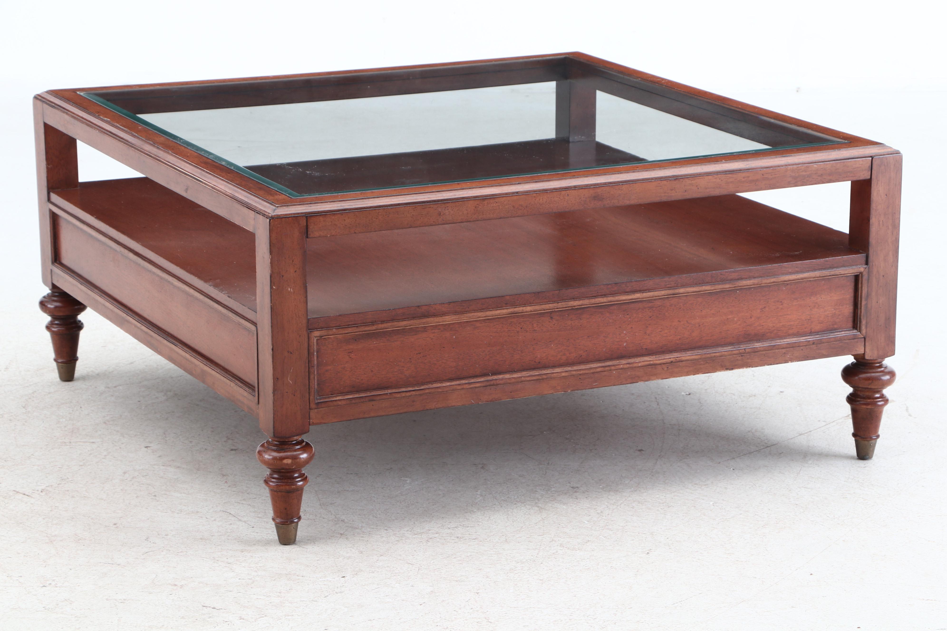 Mahogany Finish Coffee Table by Lexington Furniture