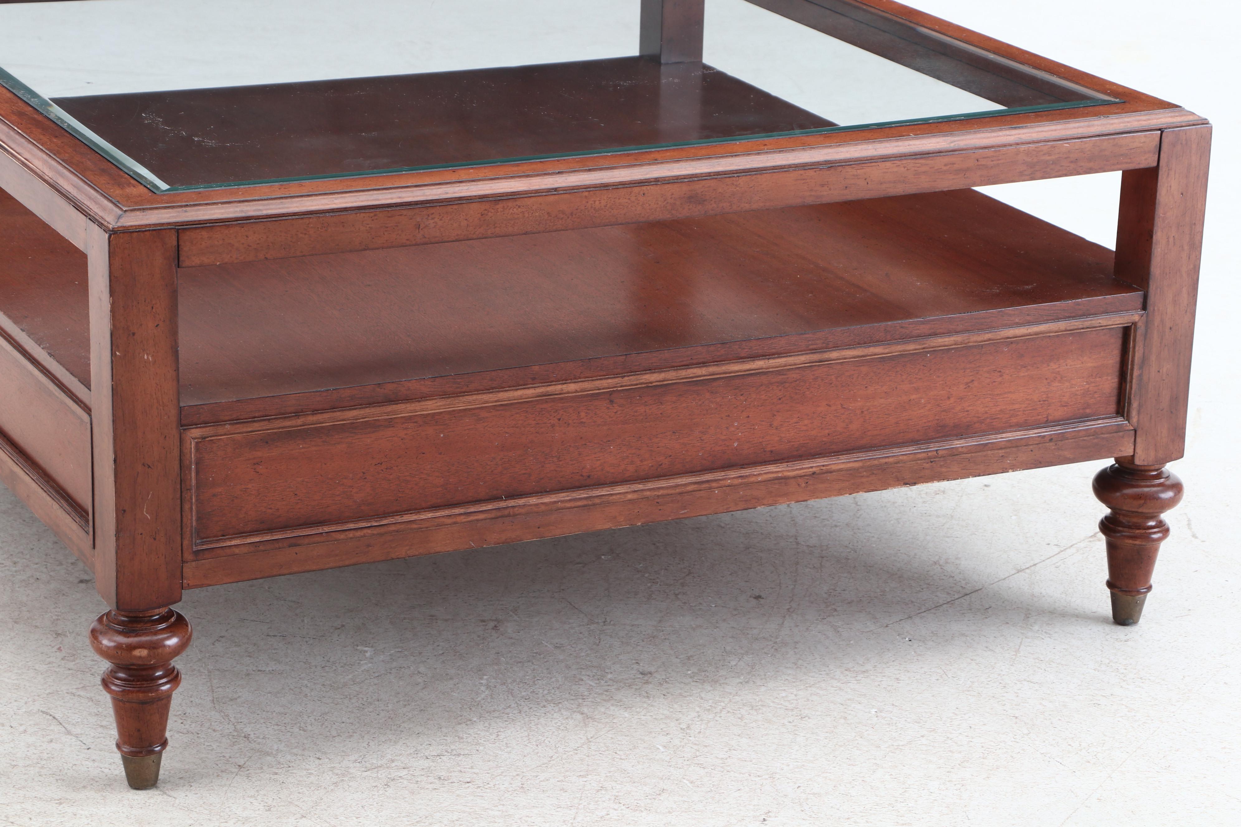 Mahogany Finish Coffee Table by Lexington Furniture