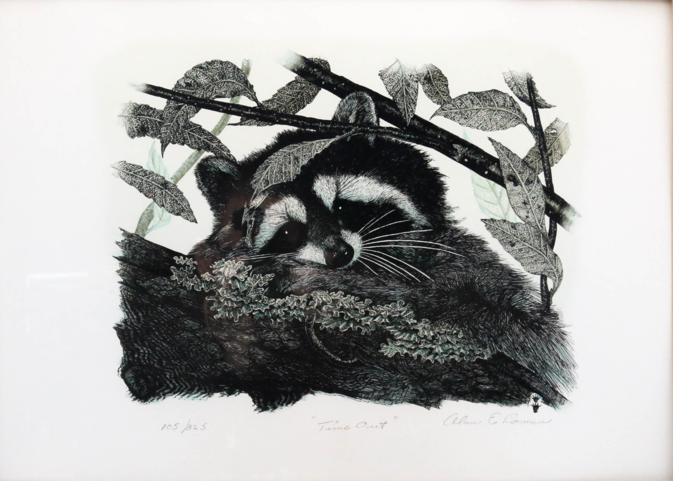 Alan E. Carmen Lithograph "Time Out"