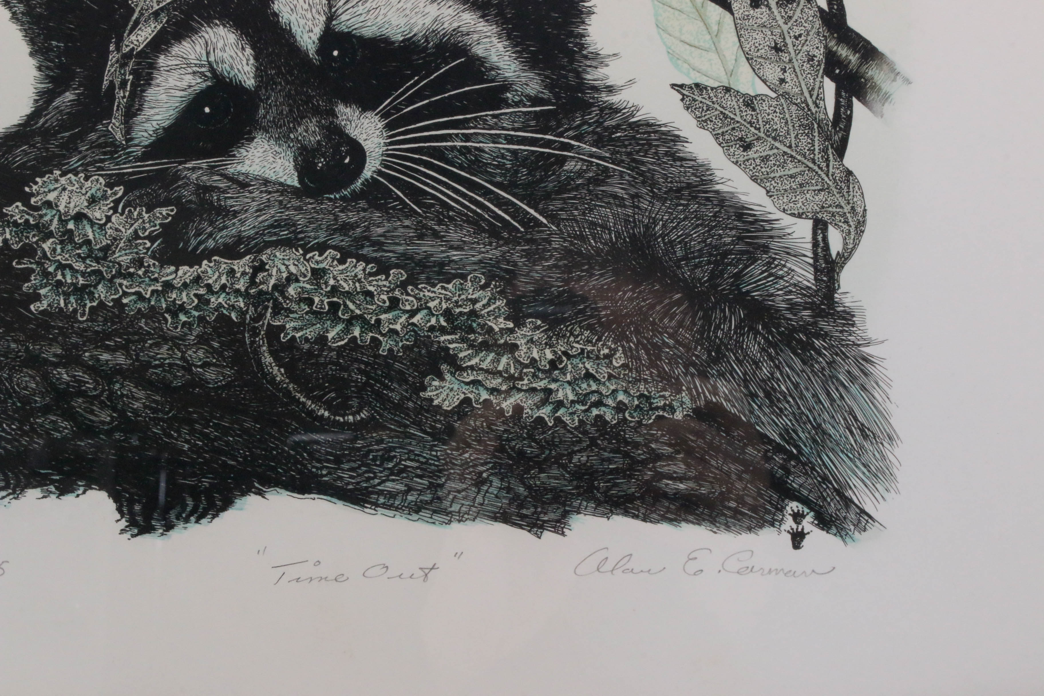 Alan E. Carmen Lithograph "Time Out"