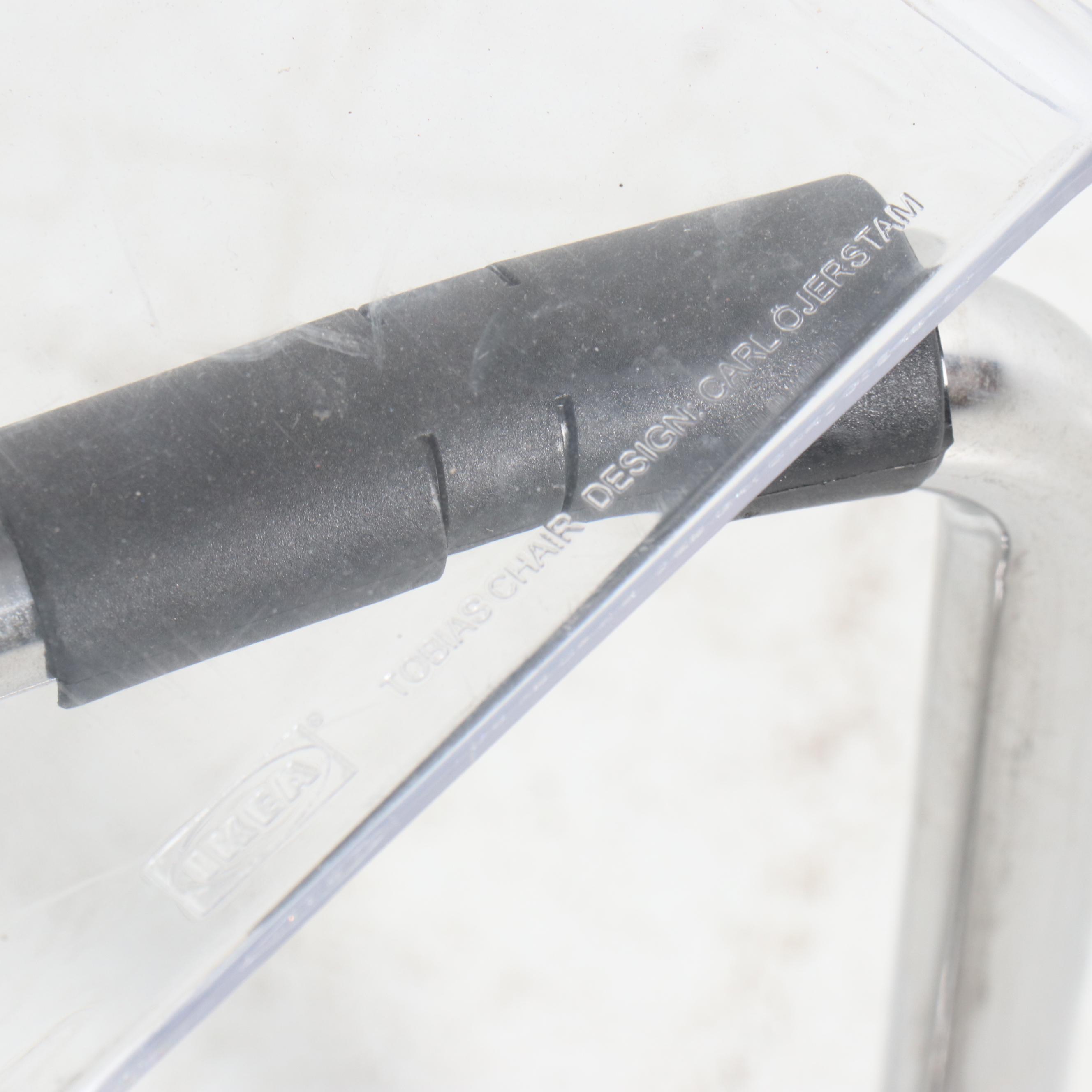 Acrylic "Tobias" Side Chairs by IKEA