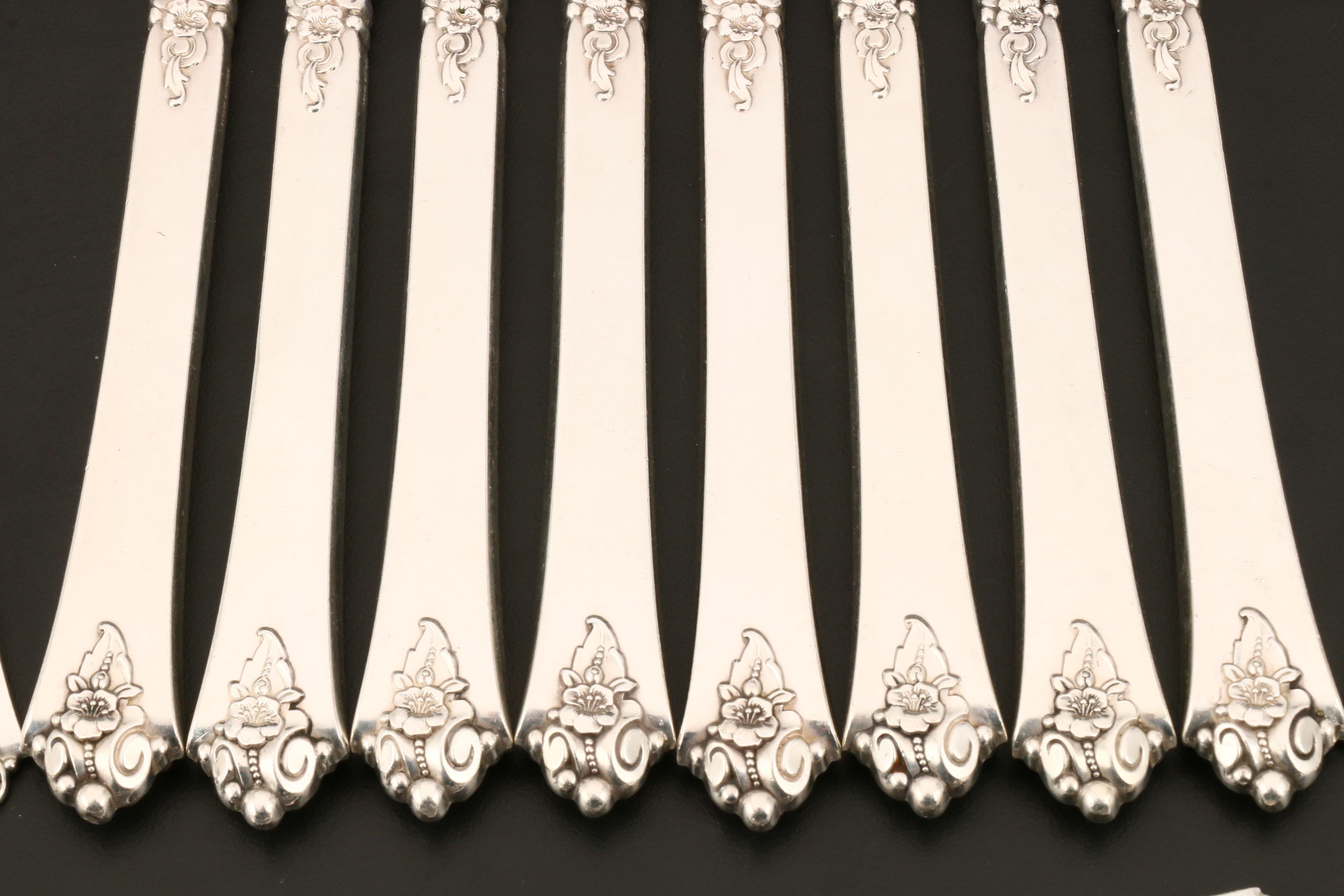 Royal Crest "Castle Rose" Sterling Silver Flatware
