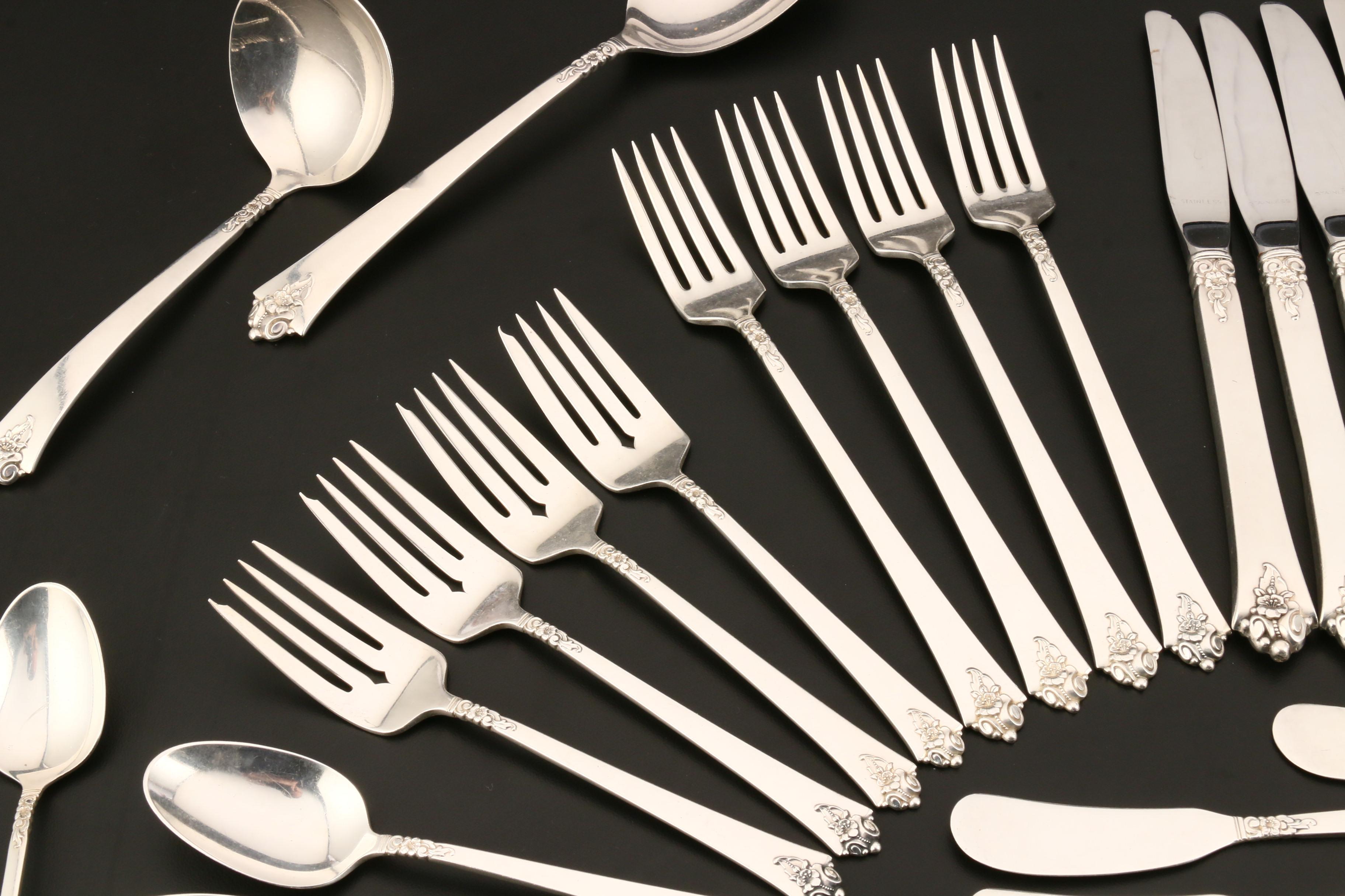 Royal Crest "Castle Rose" Sterling Silver Flatware