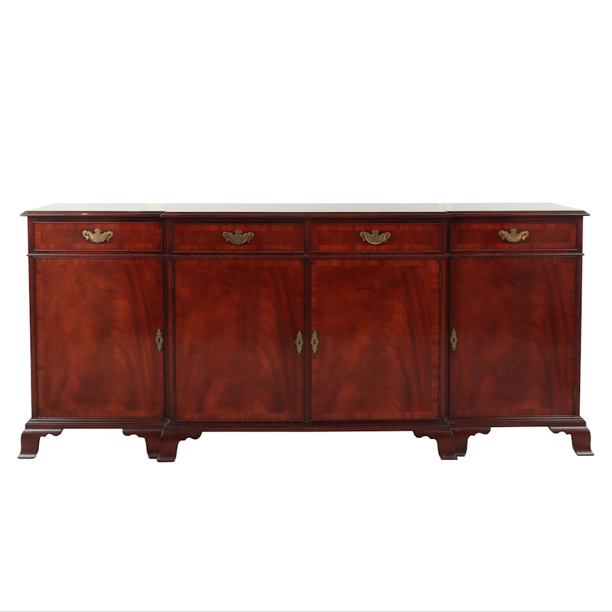 Contemporary Mahogany Buffet