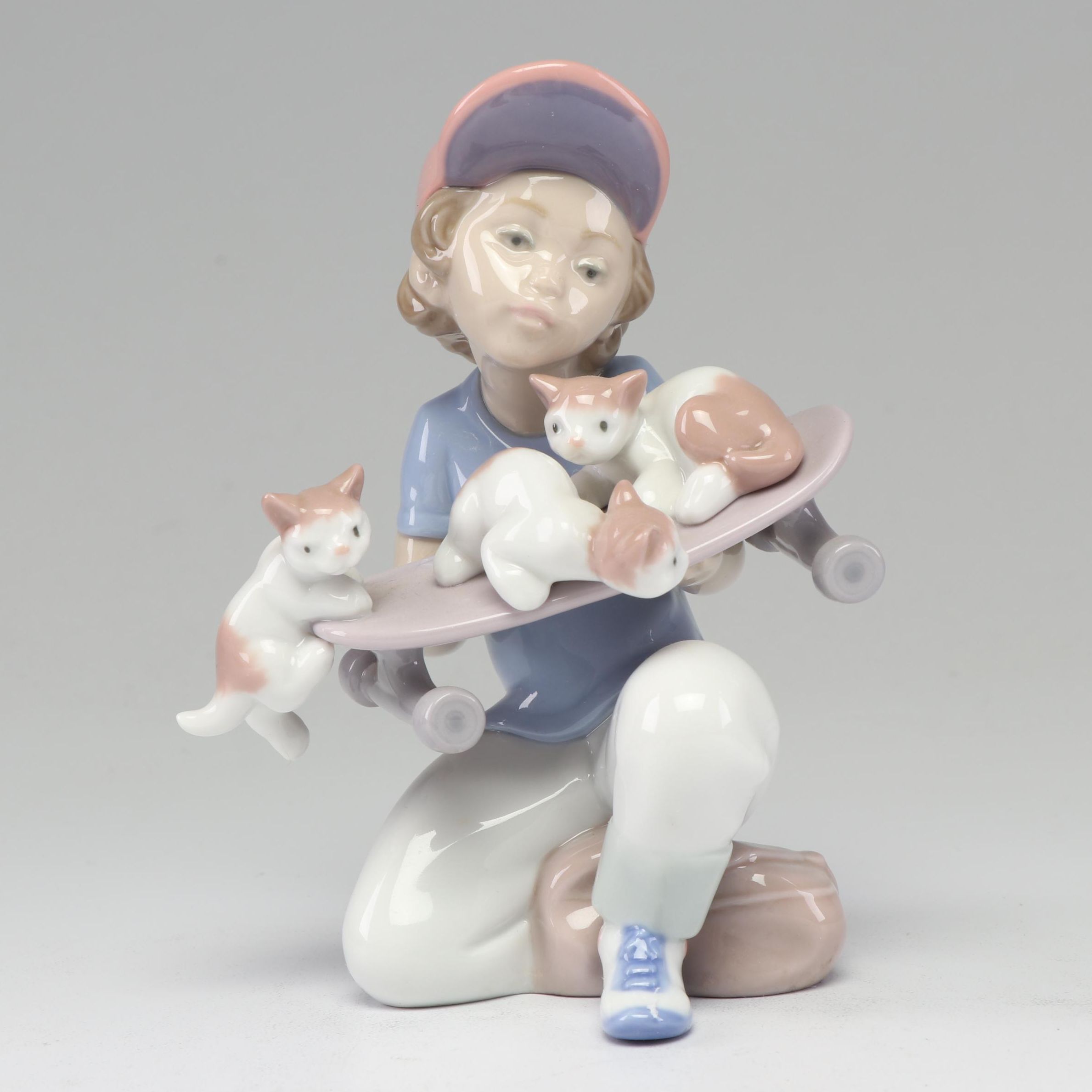 Lladró 1994 Event Figurine "Little Riders" #7623 Porcelain Figurine