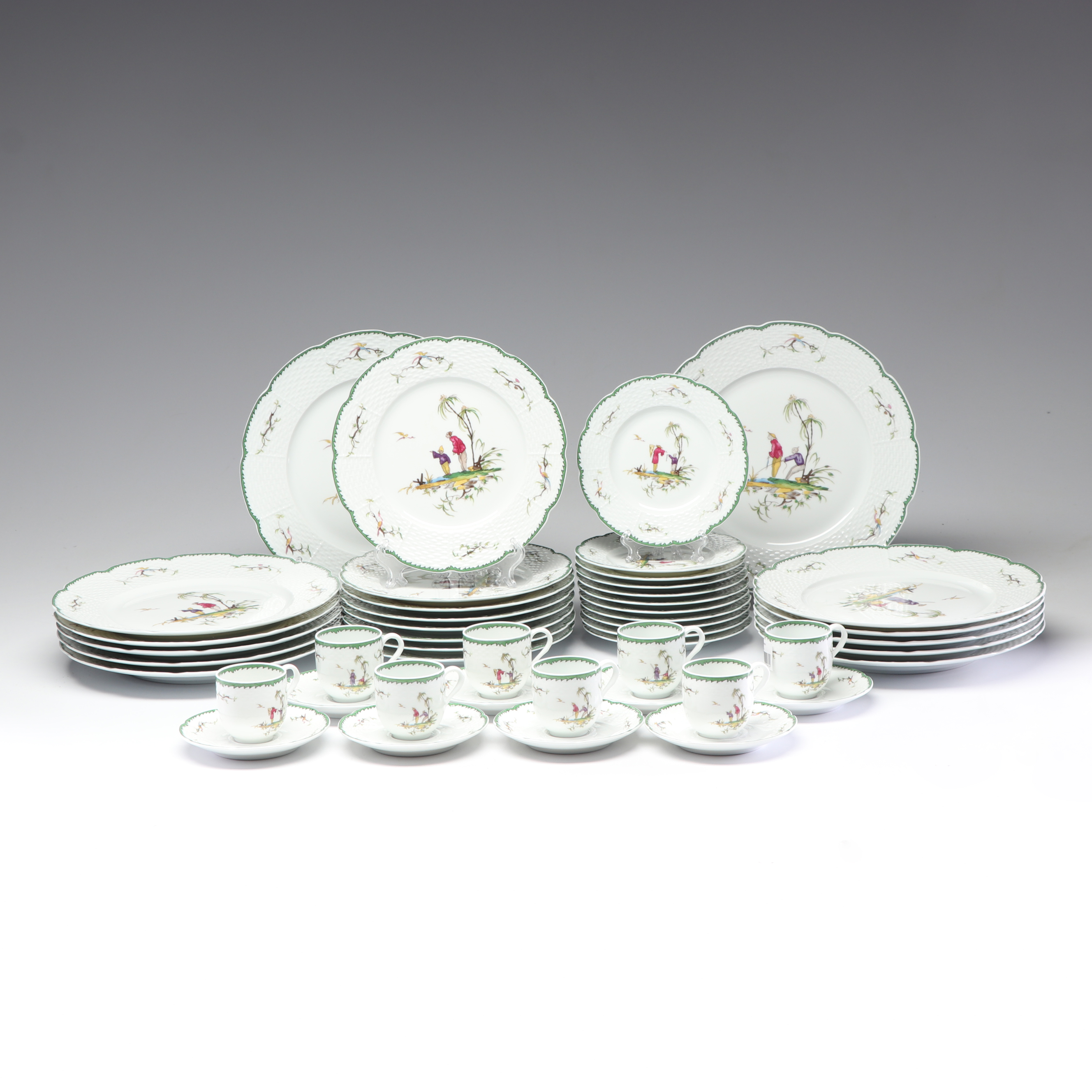 Raynaud Limoges "Si Kiang" China Set