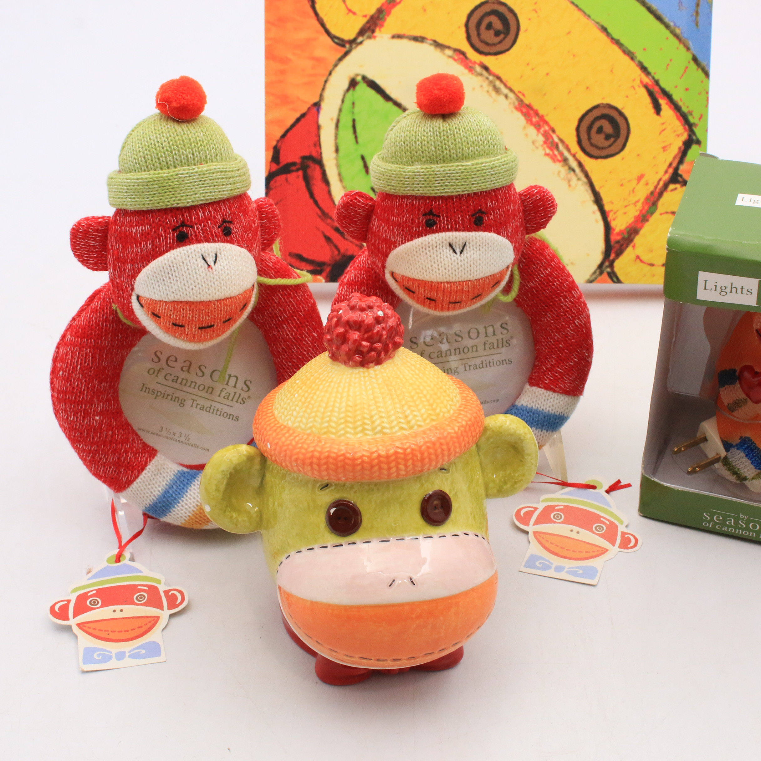 Sock Monkey Decor and Accessories