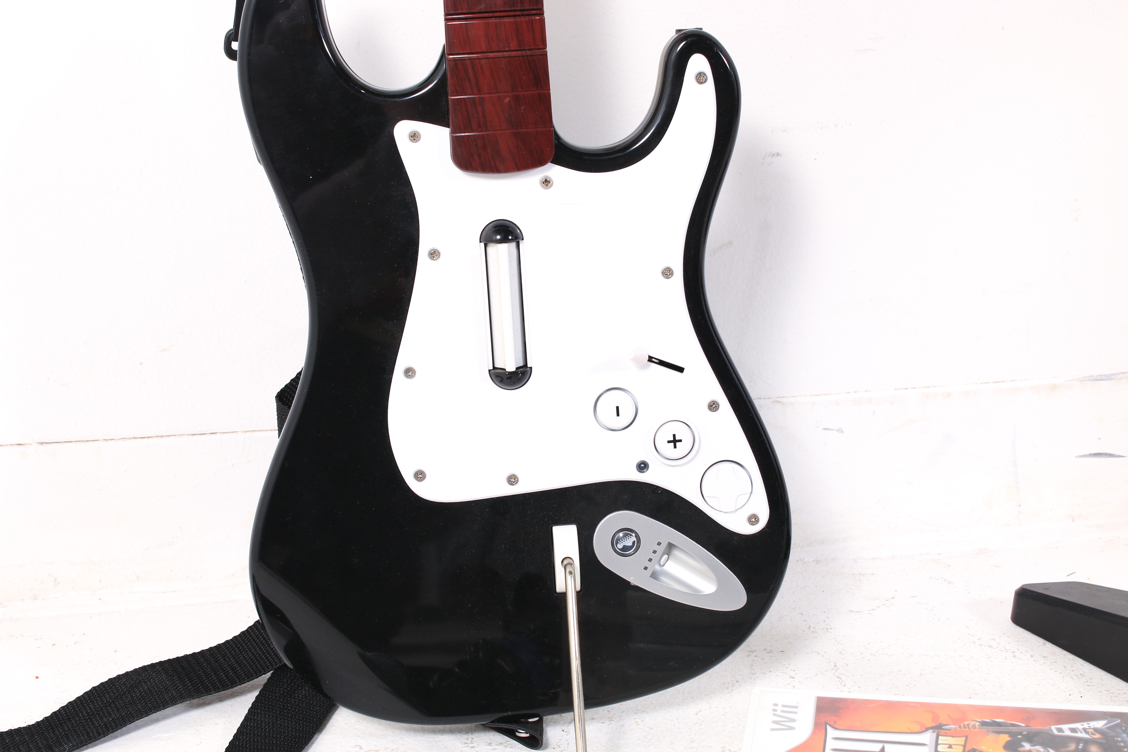 Nintendo Wii Rock Band with Guitar, Drums, and Microphone