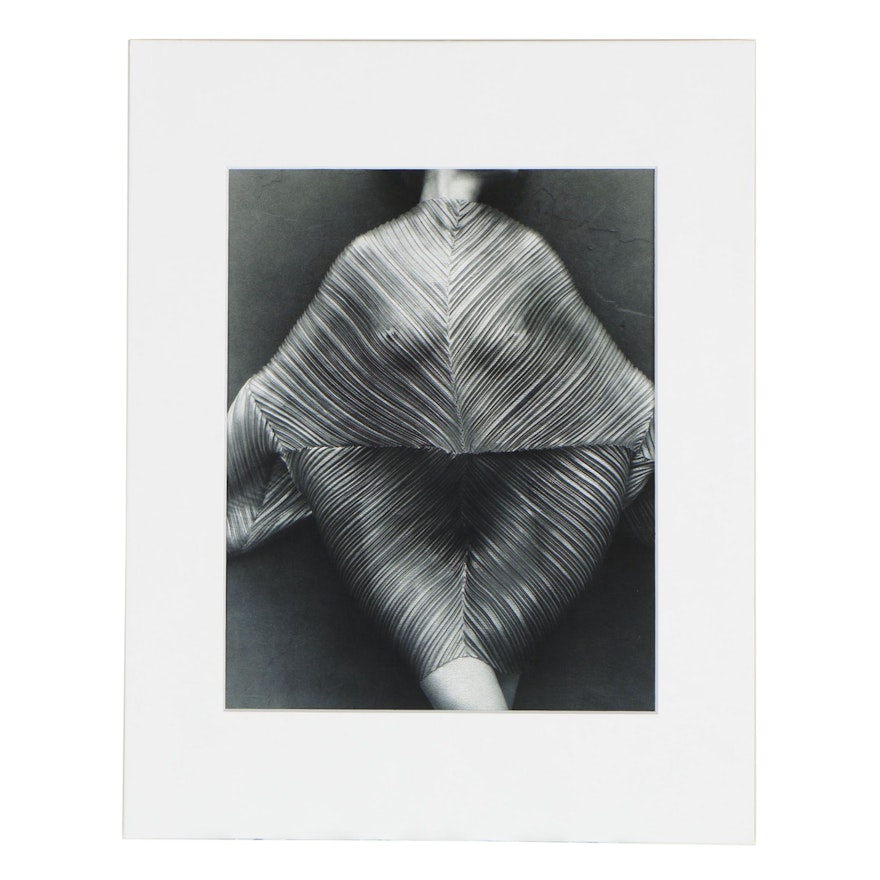 Publisher Copy Digital Photograph after Herb Ritts "Ruffled Fan Palm", 1989