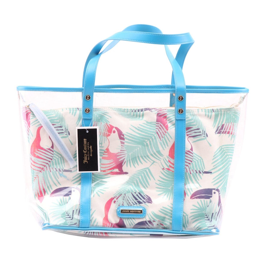 Juicy Couture Black Label “Love Beach” Tote Bag