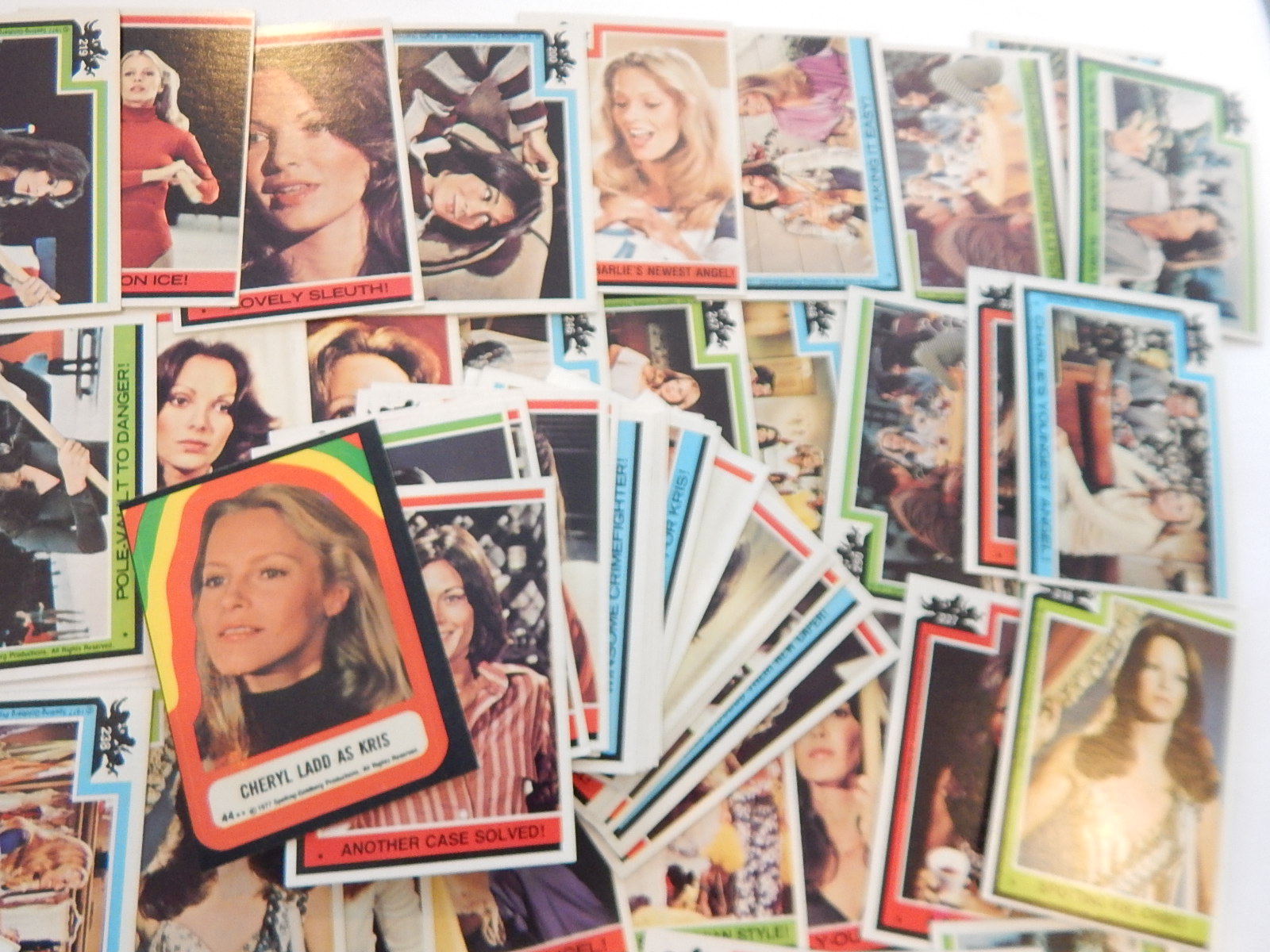1977 Original "Charlie's Angels" Trading and Sticker Cards