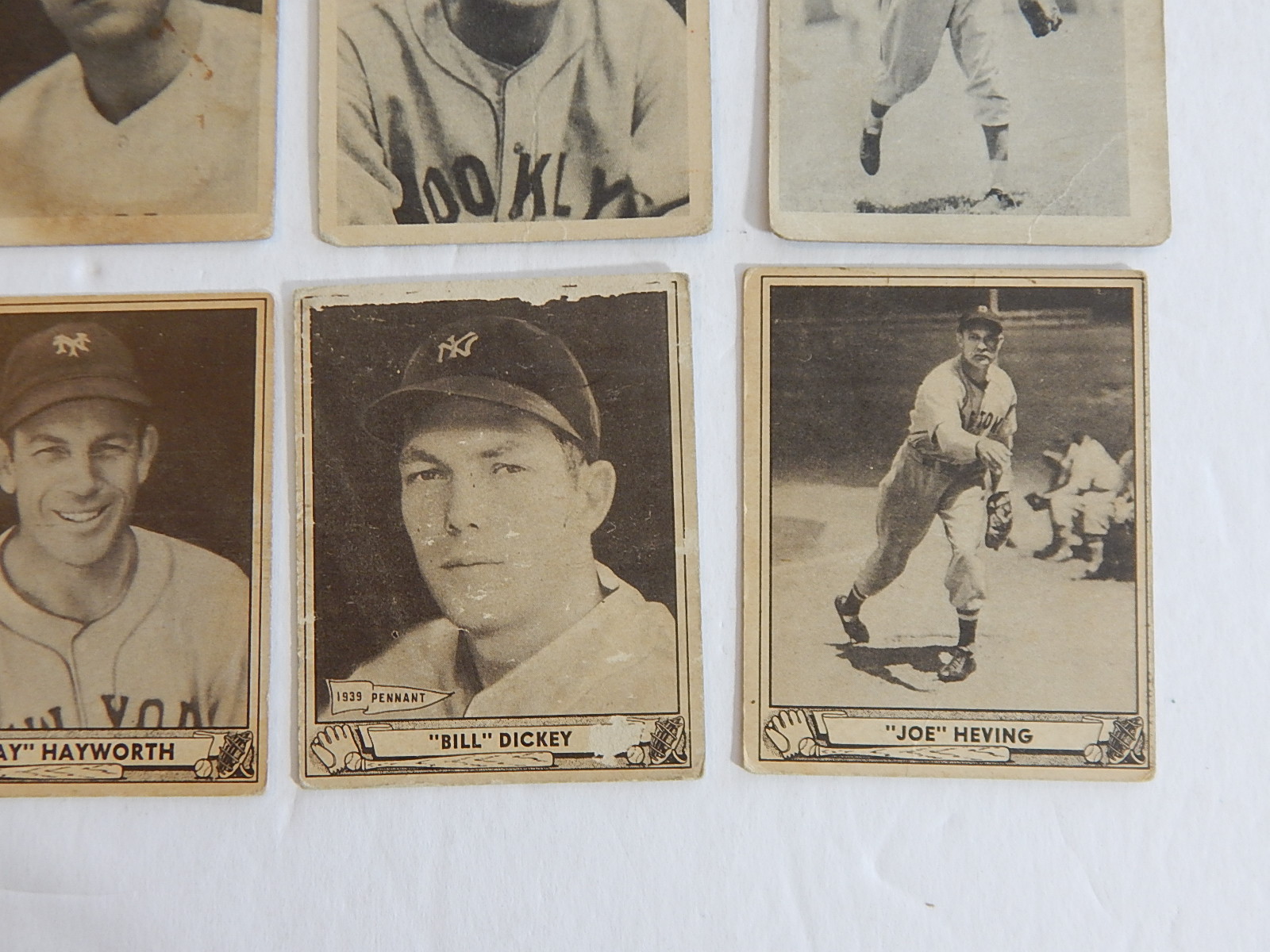 1939 and 1941 Play Ball Baseball Cards