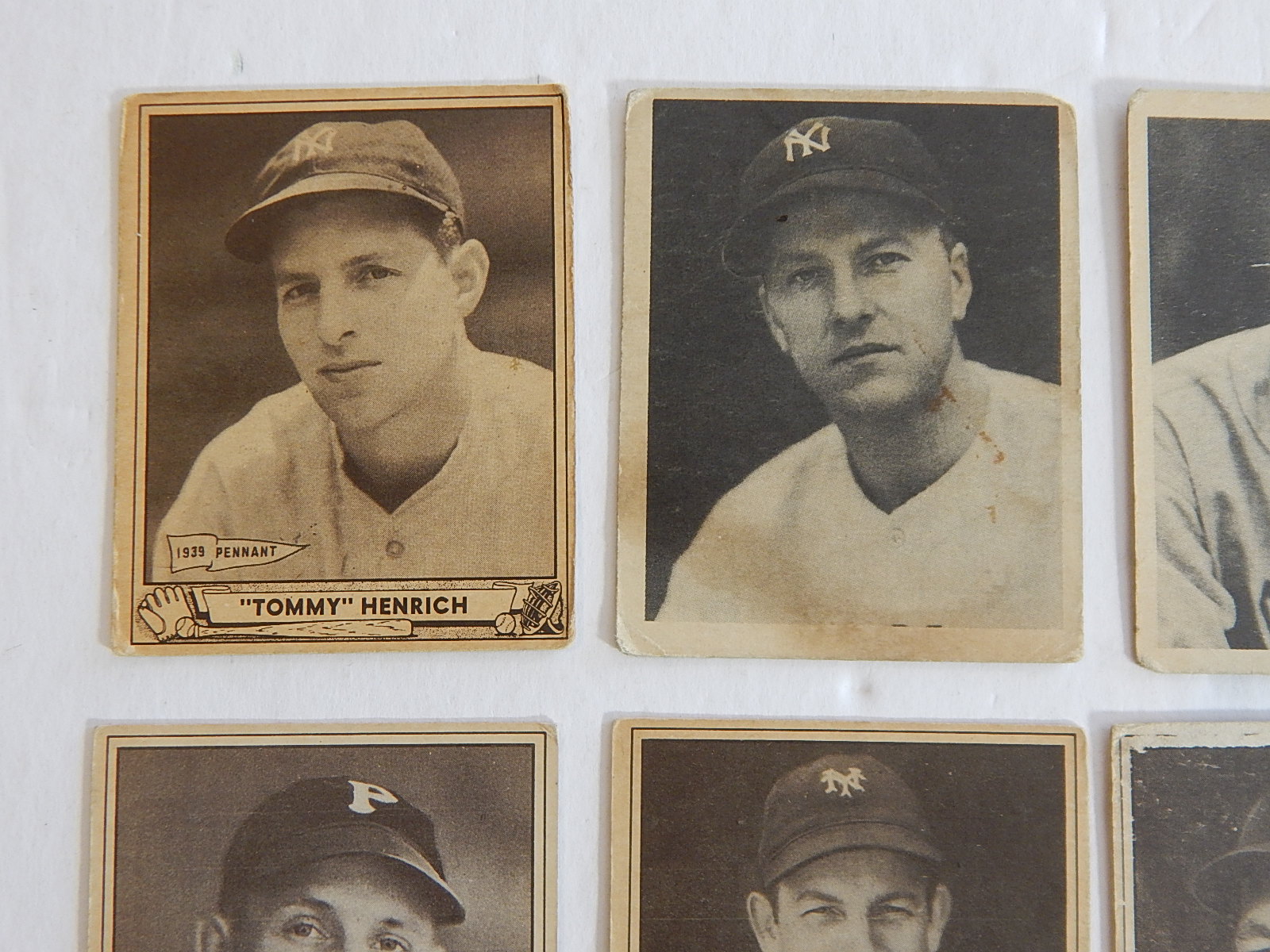 1939 and 1941 Play Ball Baseball Cards