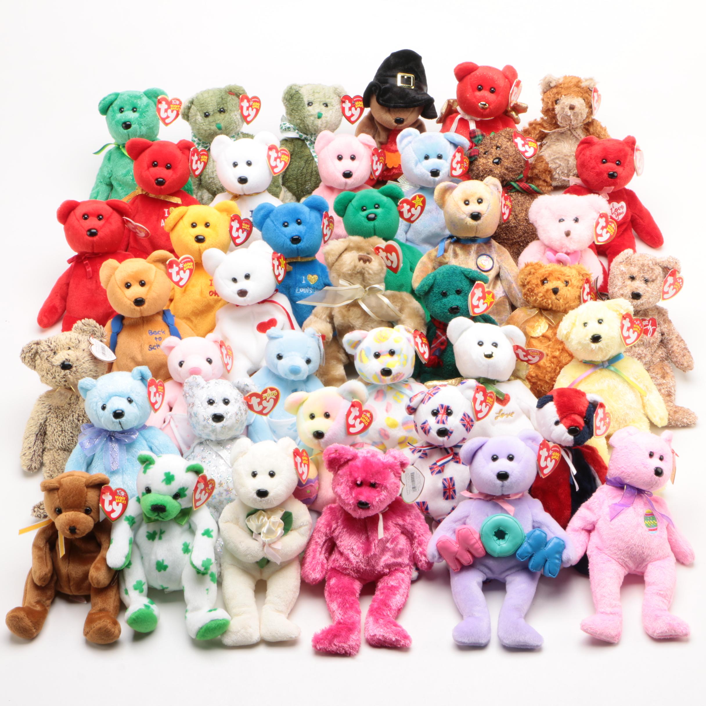 Ty Bear Beanie Babies, 1990s/2000s