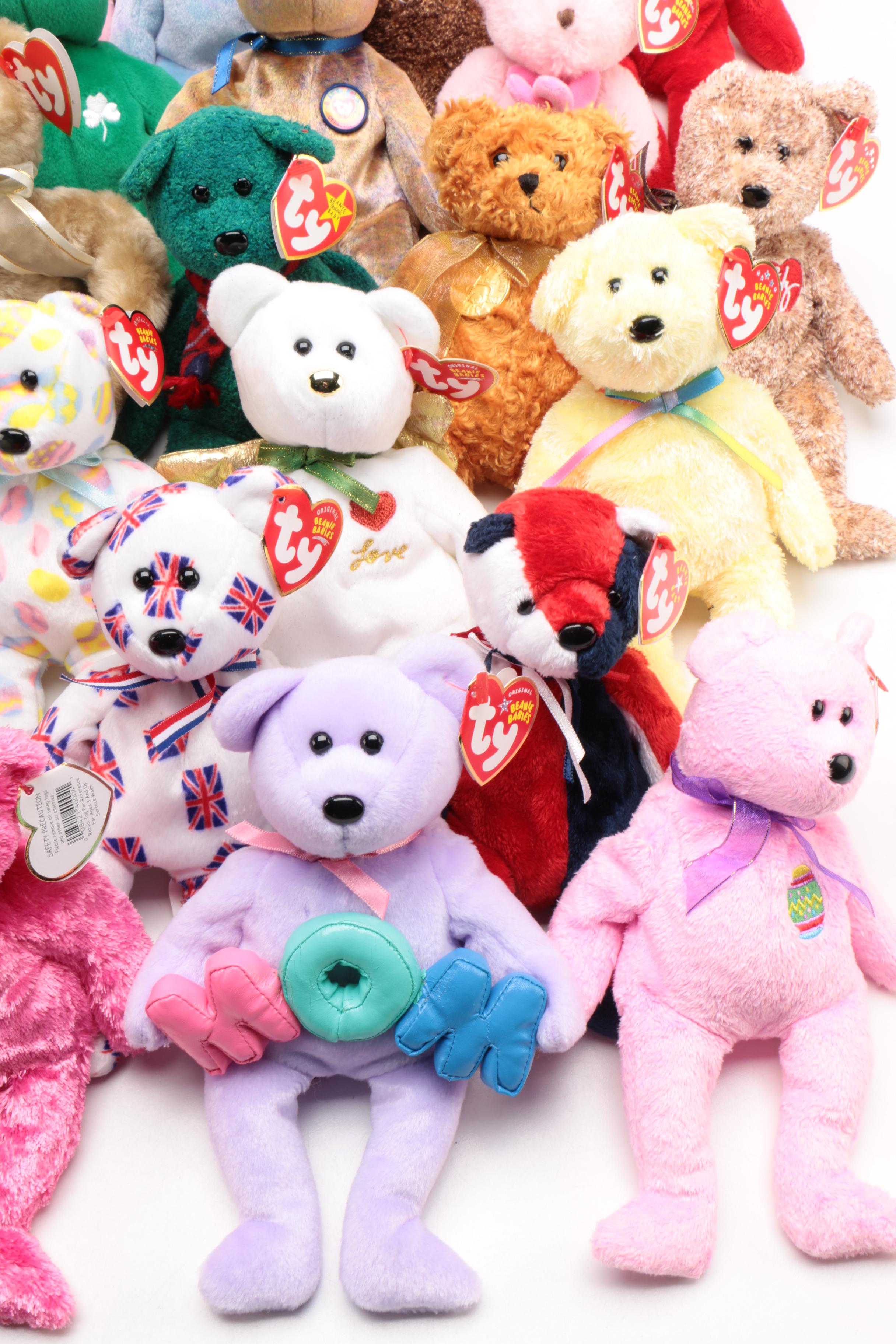 Ty Bear Beanie Babies, 1990s/2000s