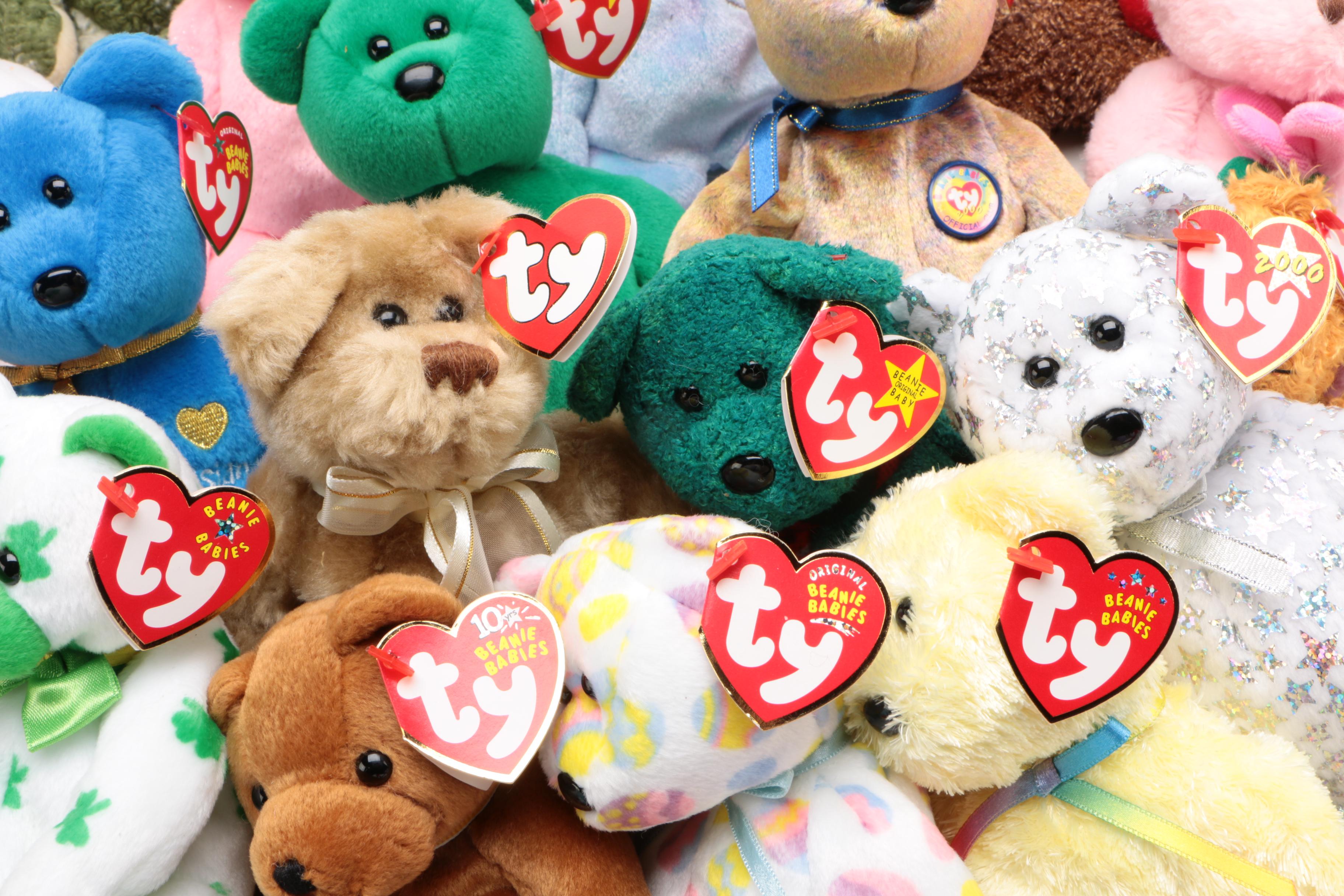 Ty Bear Beanie Babies, 1990s/2000s