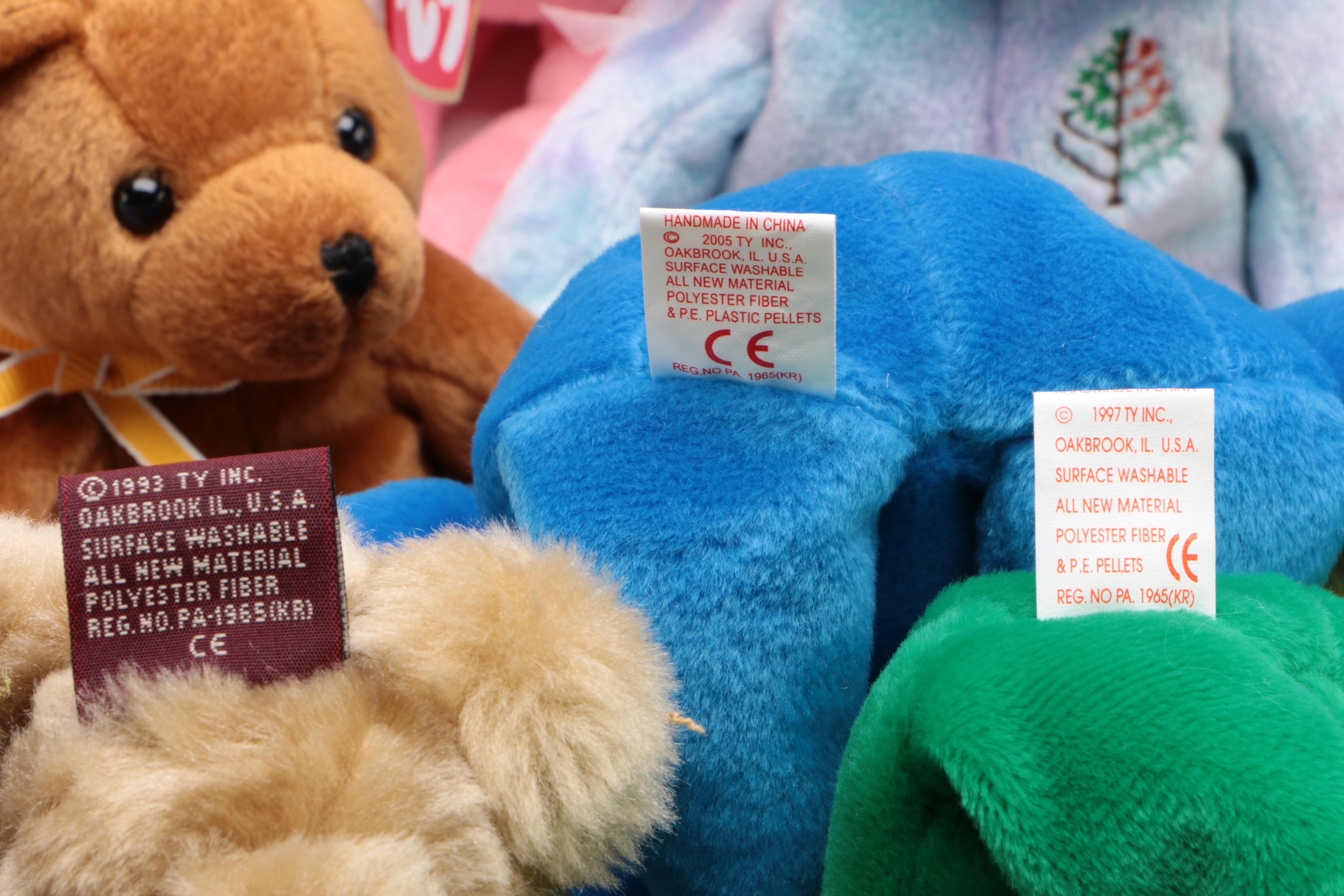 Ty Bear Beanie Babies, 1990s/2000s