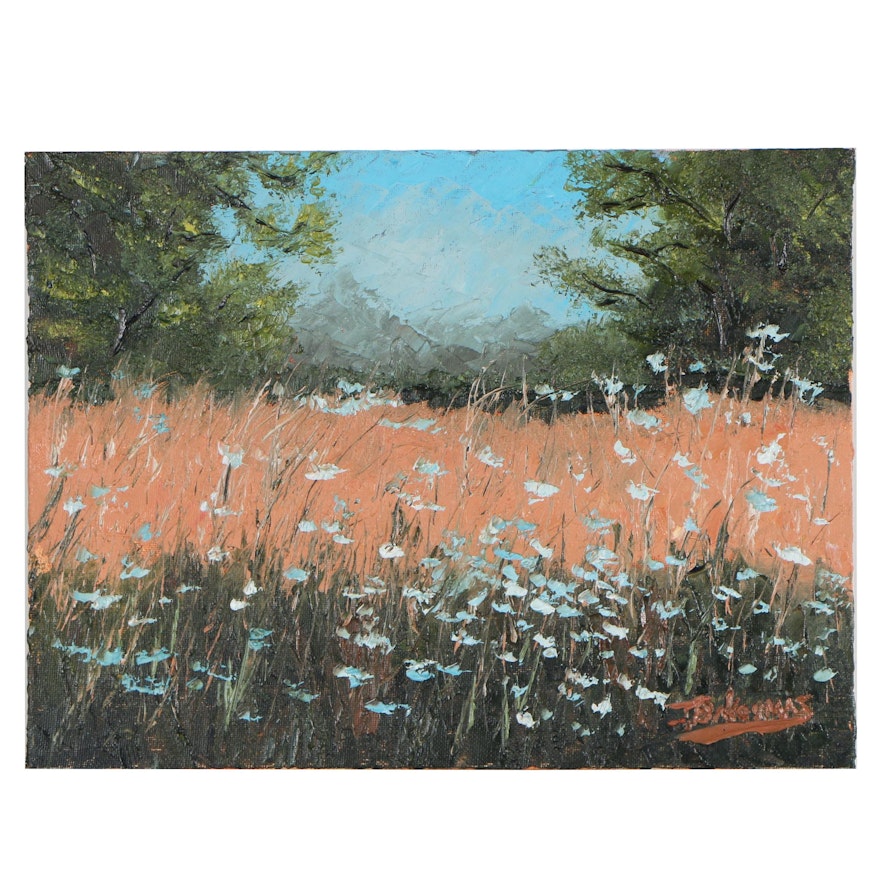 James Baldoumas Oil Painting "Meadow"