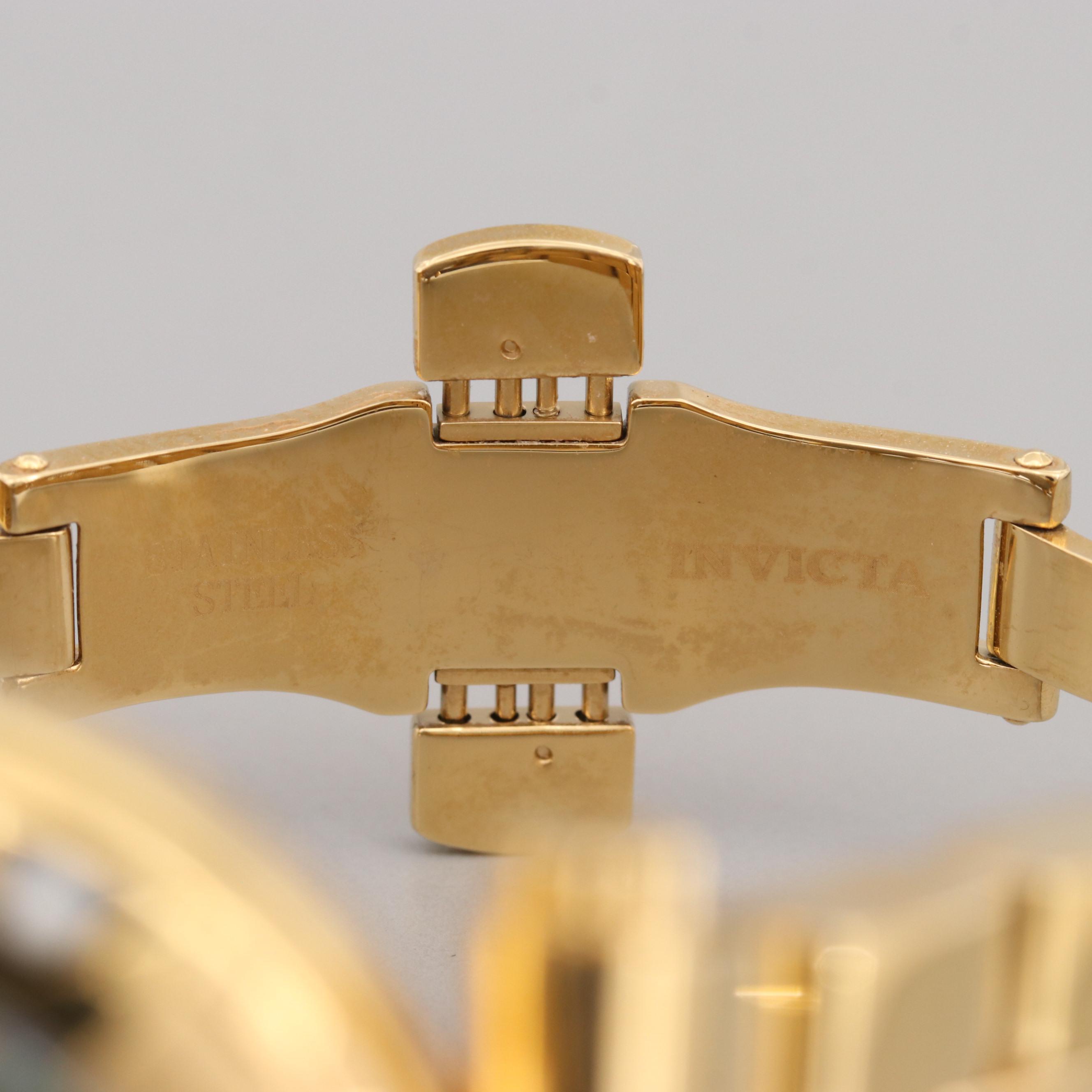 Invicta Reserve Limited Edition Watch With Abalone and Diamond Dial