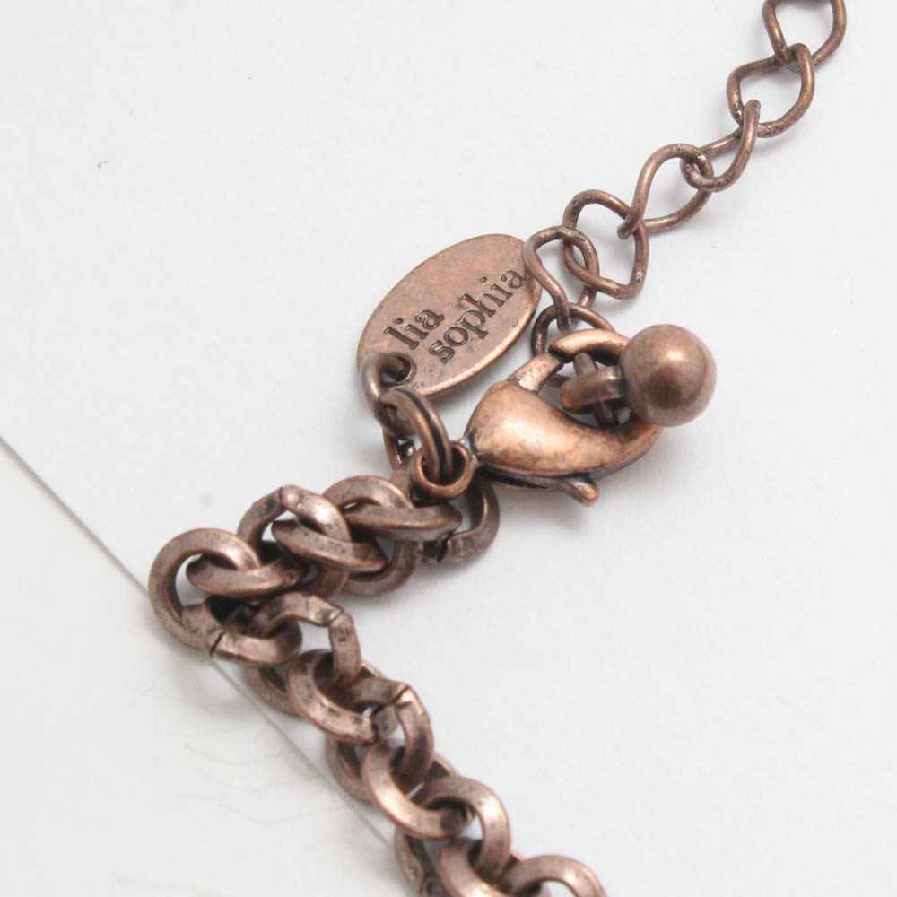 Lia Sophia and Premier Designs Mother of Pearl and Shell Necklaces