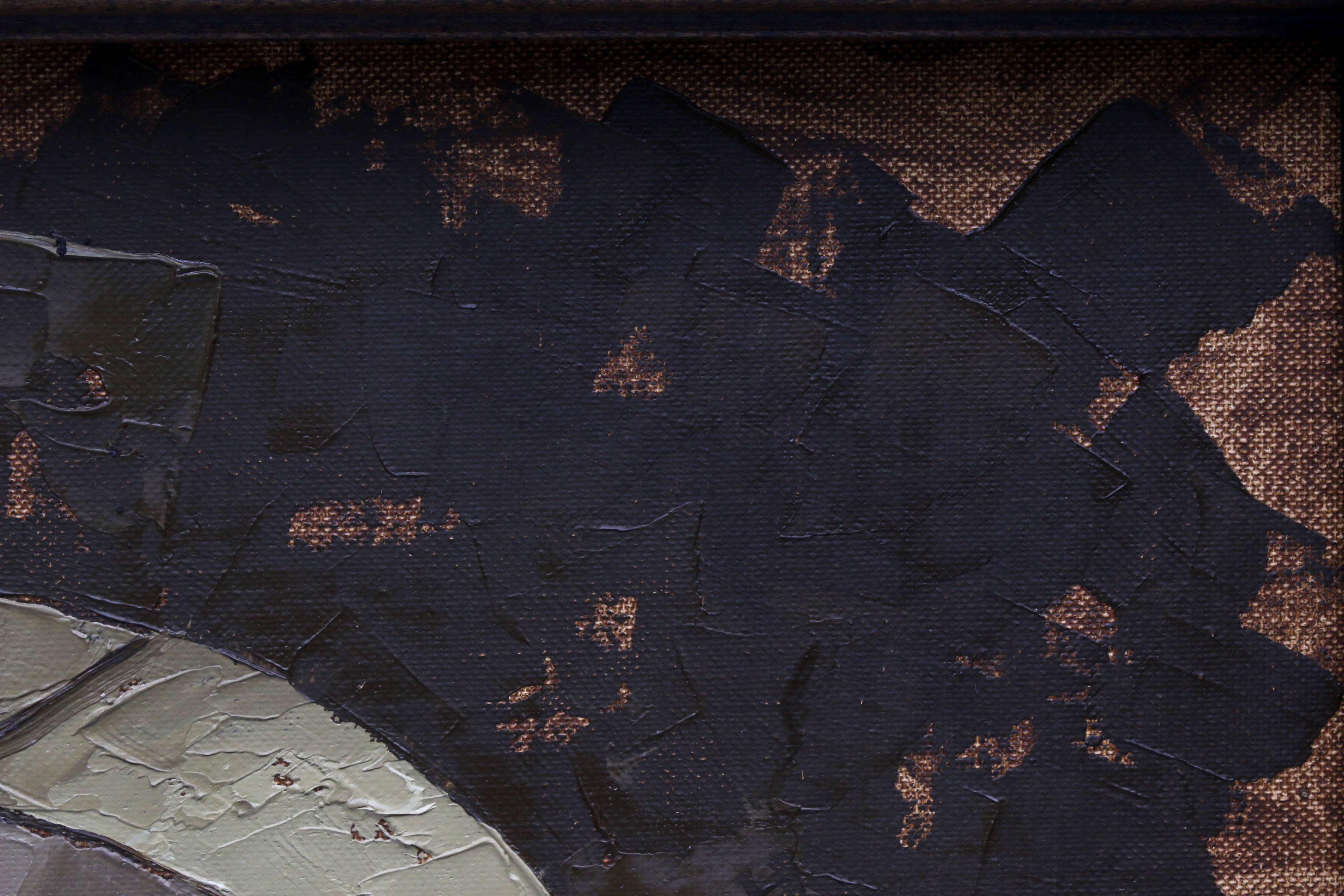 D. Nick 1970 New Orleans Oil Painting