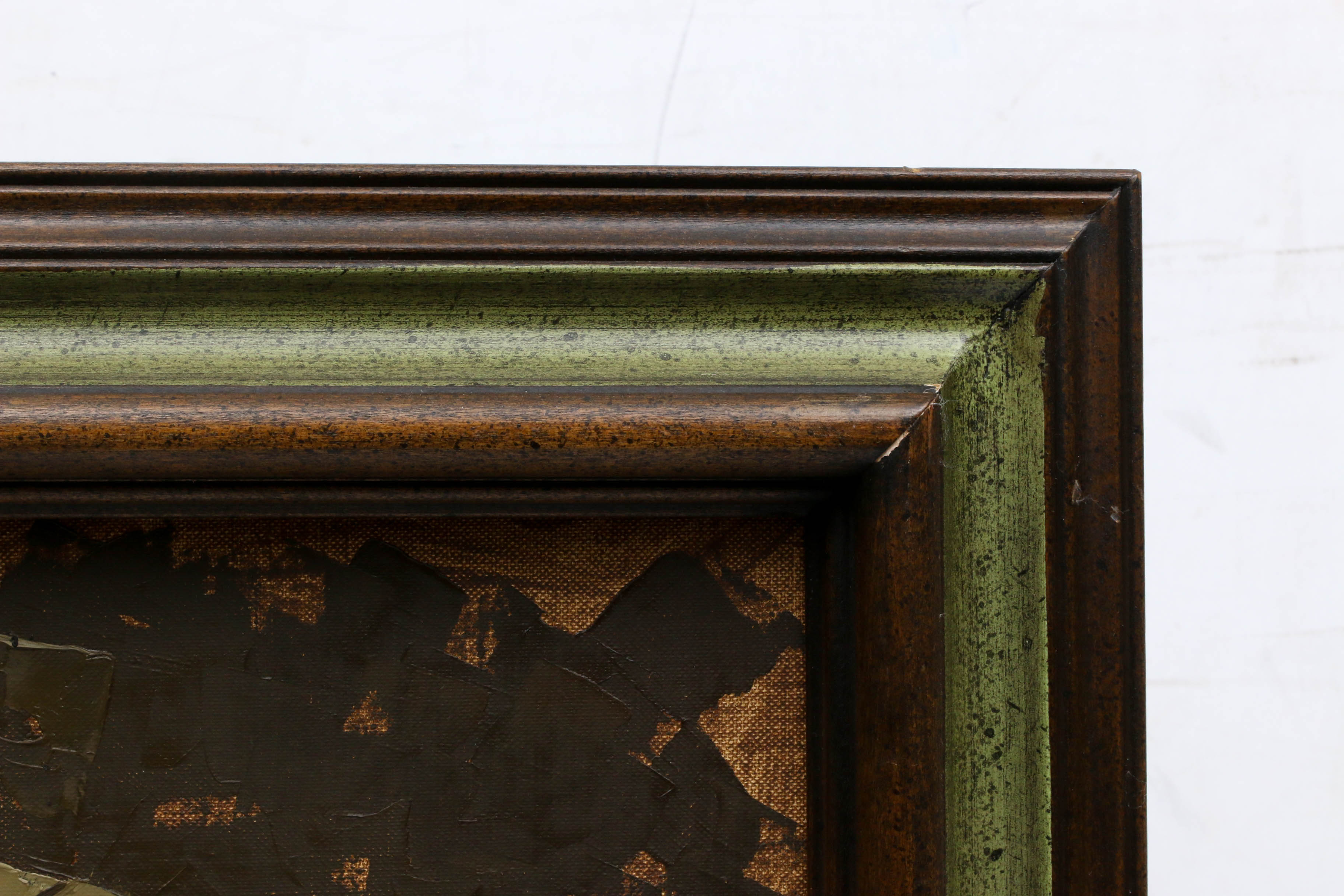 D. Nick 1970 New Orleans Oil Painting