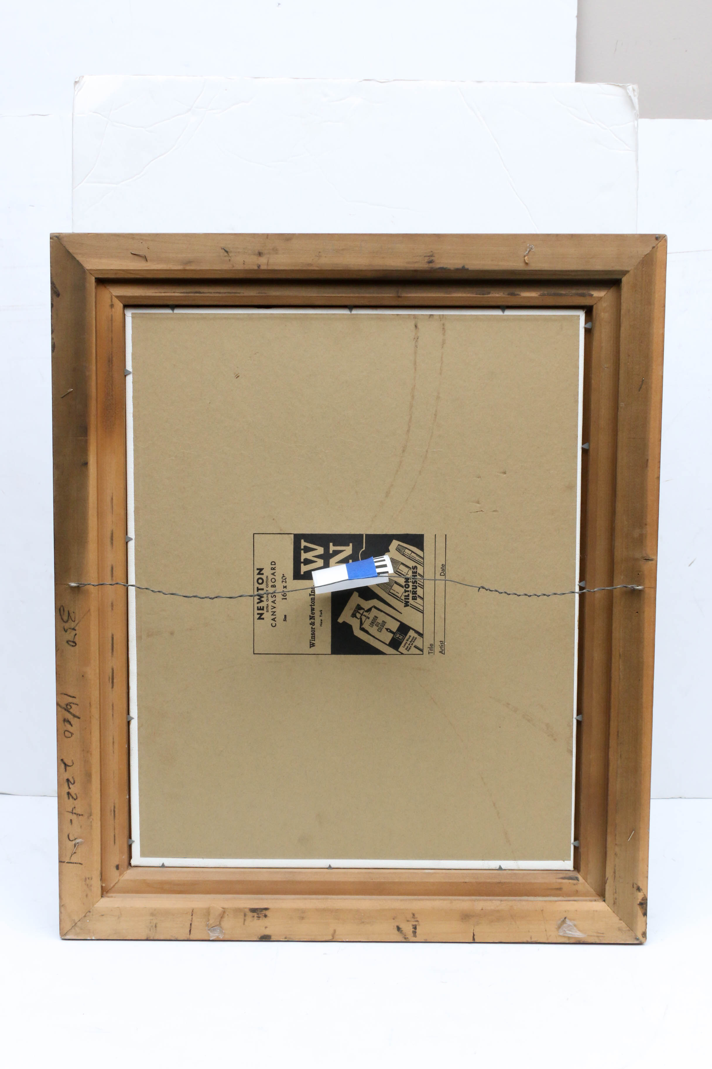 D. Nick 1970 New Orleans Oil Painting