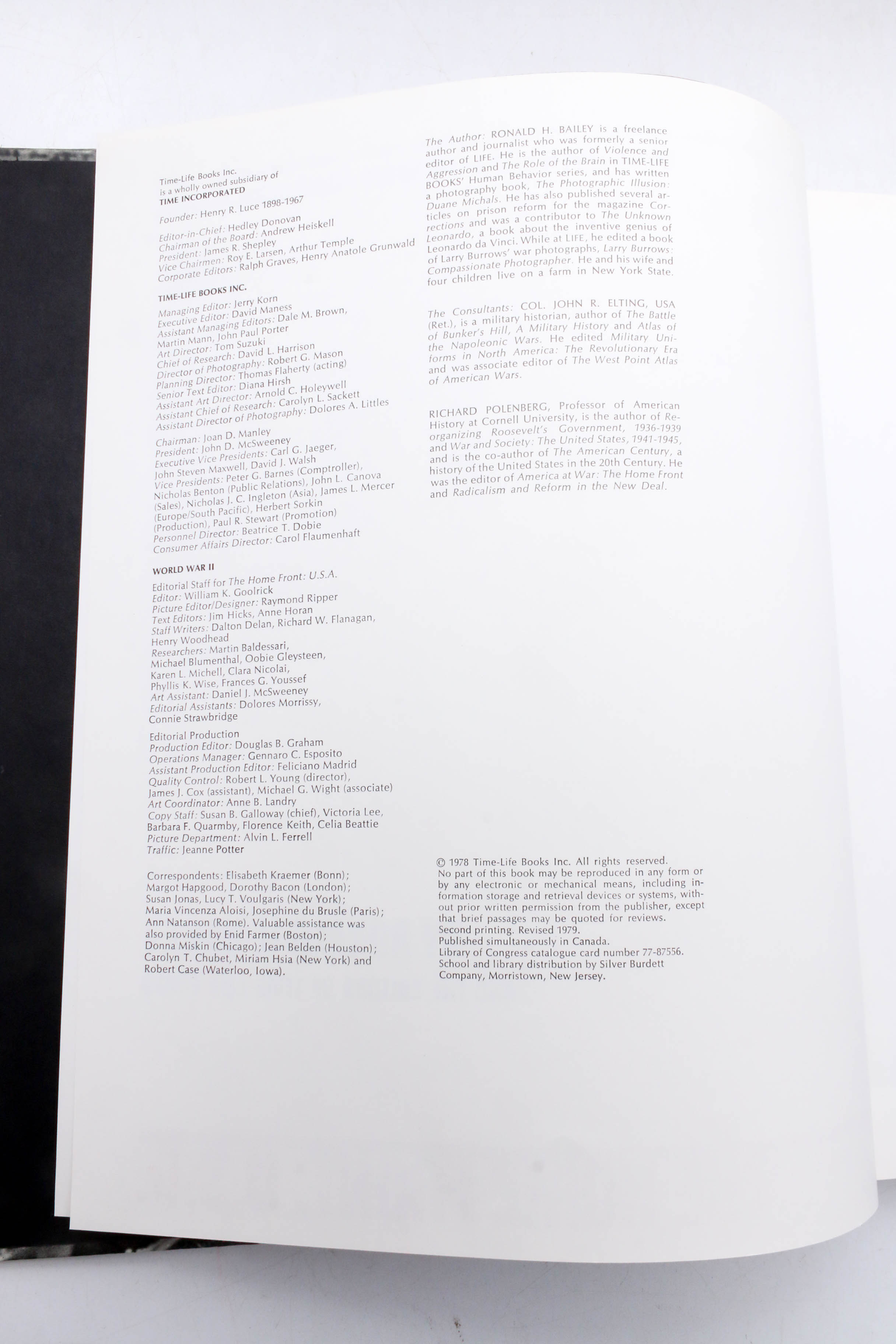 Time-Life "World War II" 39-Volume Book Set