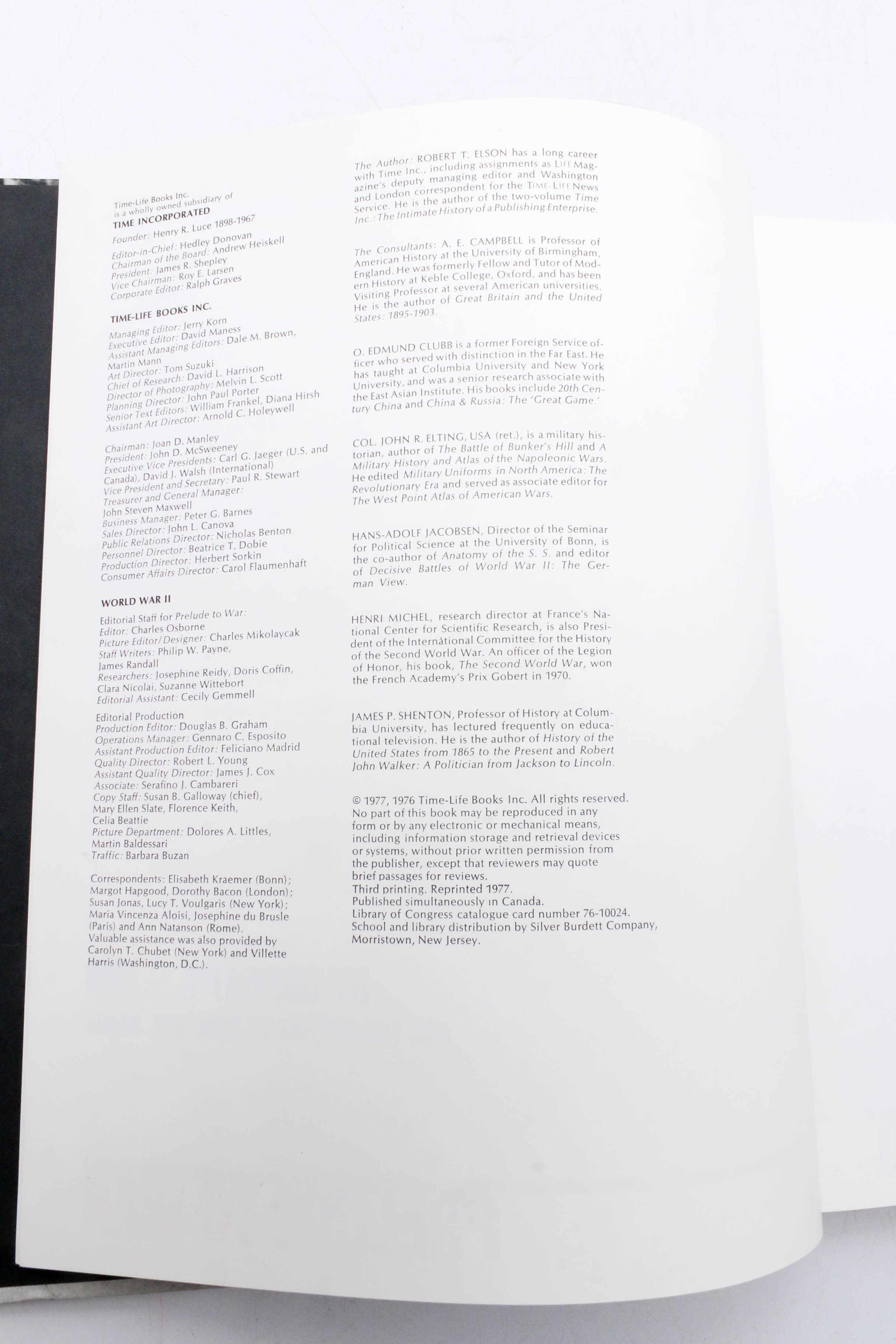 Time-Life "World War II" 39-Volume Book Set