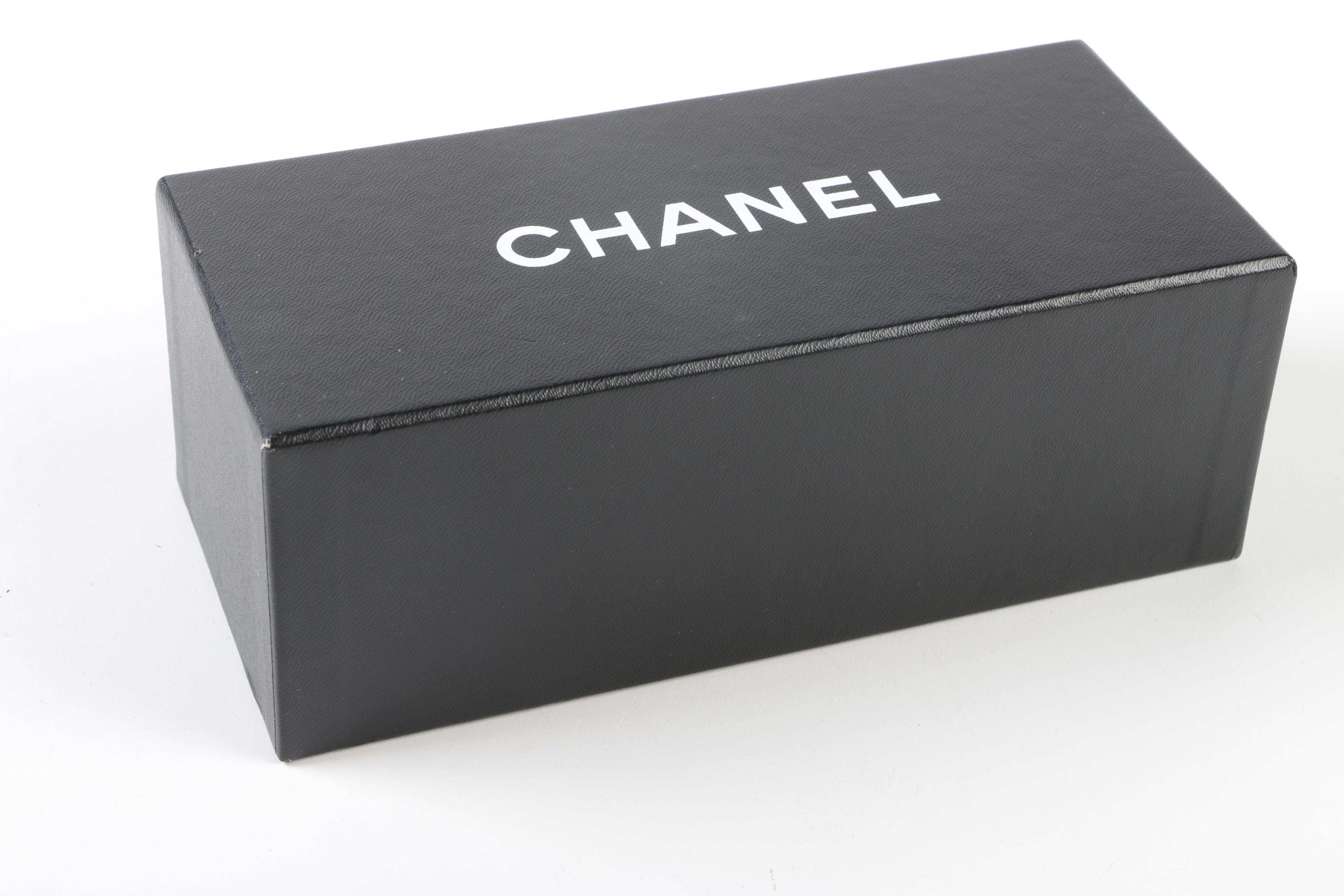 Chanel 5052 Black Quilted Stem Sunglasses