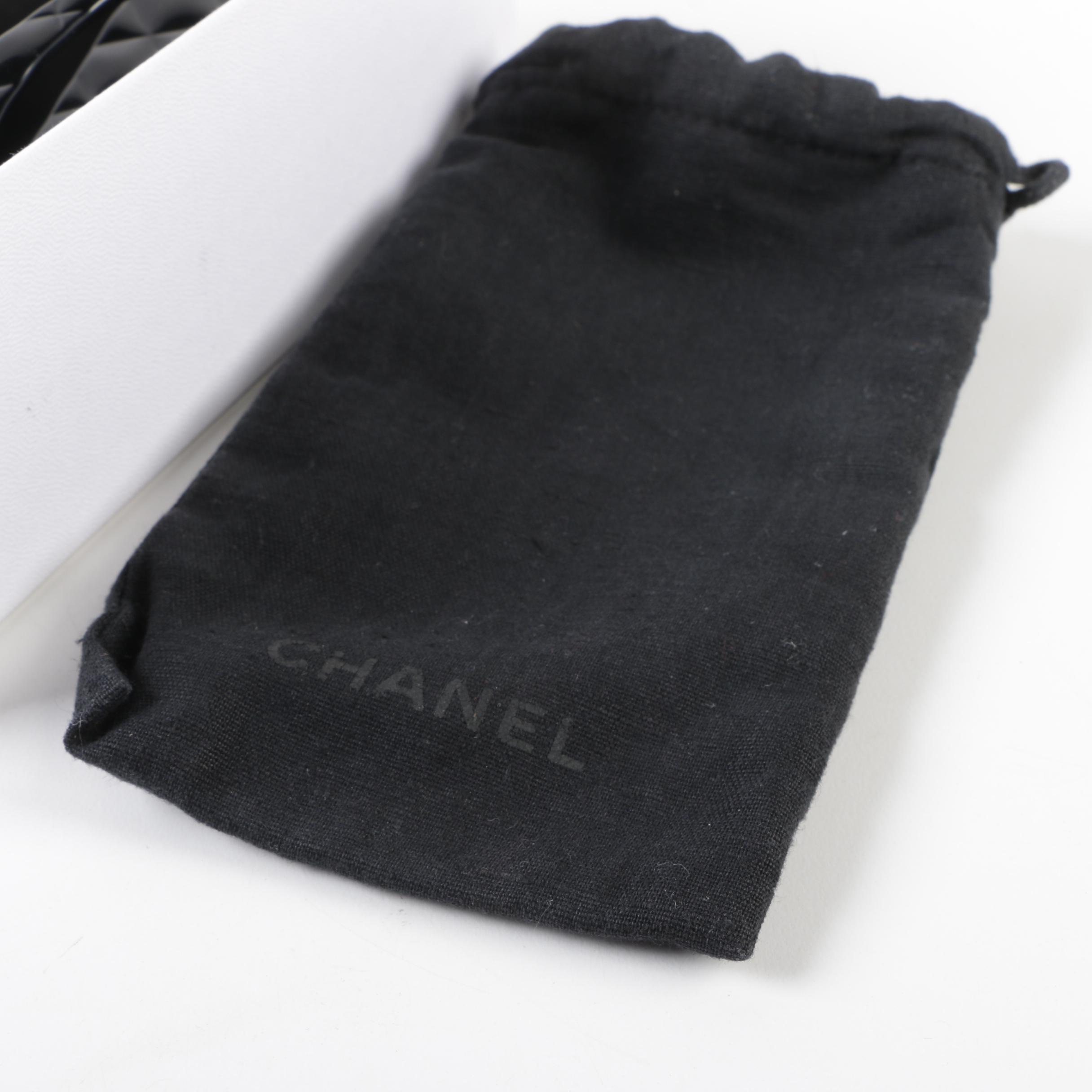Chanel 5052 Black Quilted Stem Sunglasses
