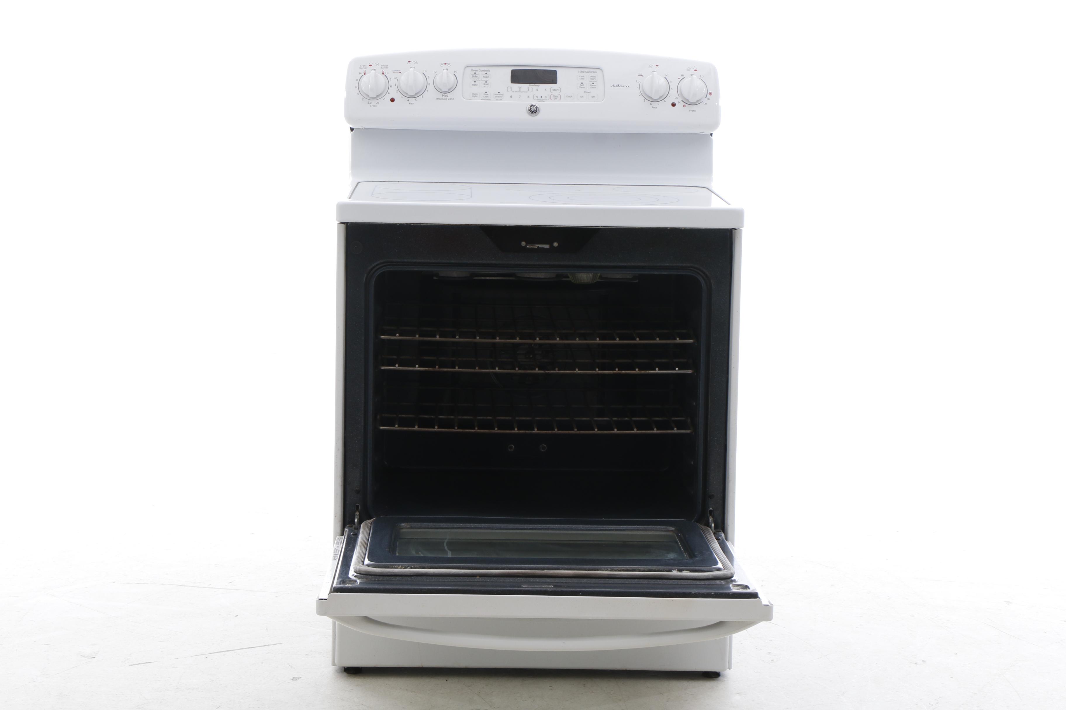 GE Adora Glass Top Range and Oven