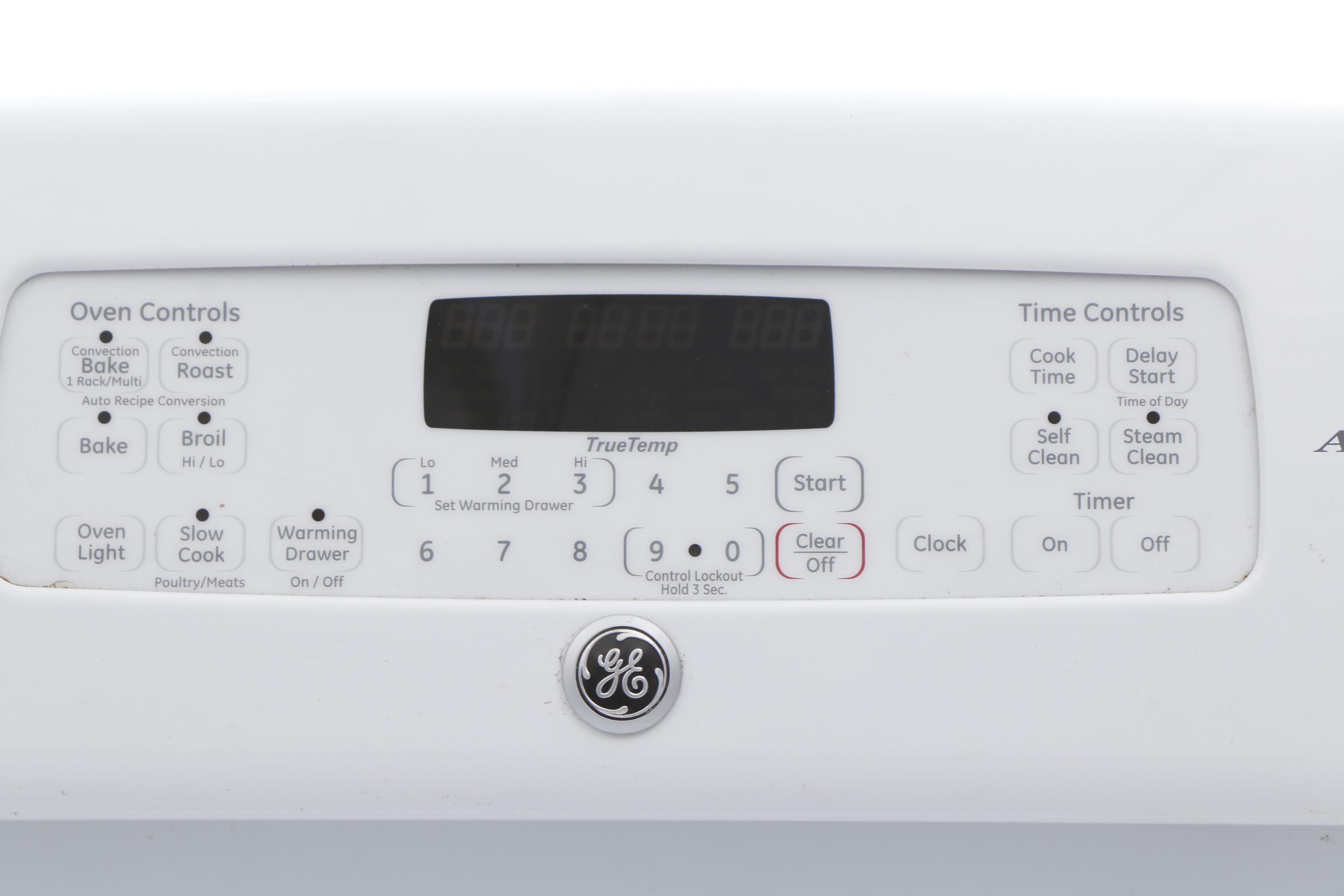 GE Adora Glass Top Range and Oven