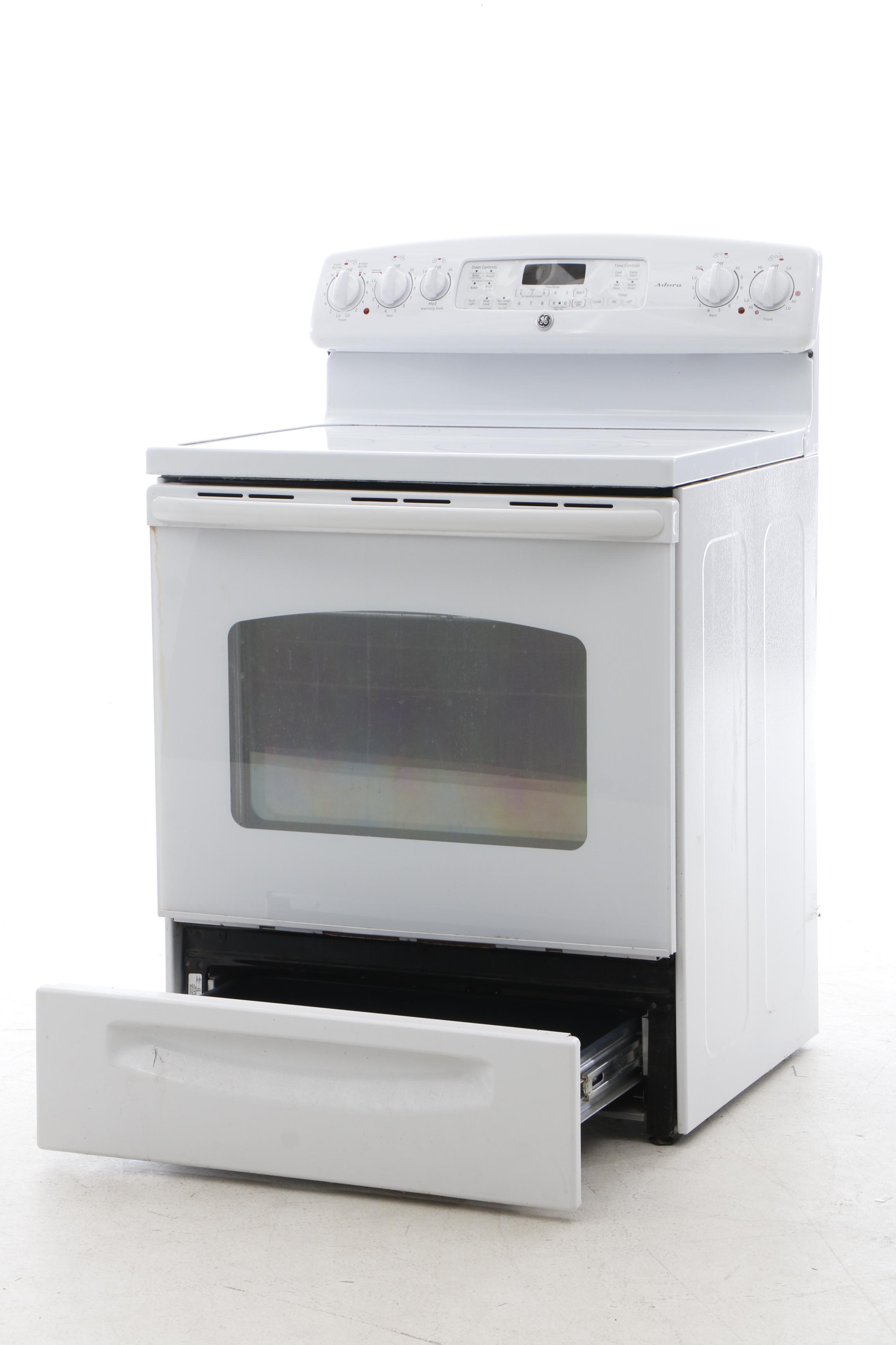 GE Adora Glass Top Range and Oven