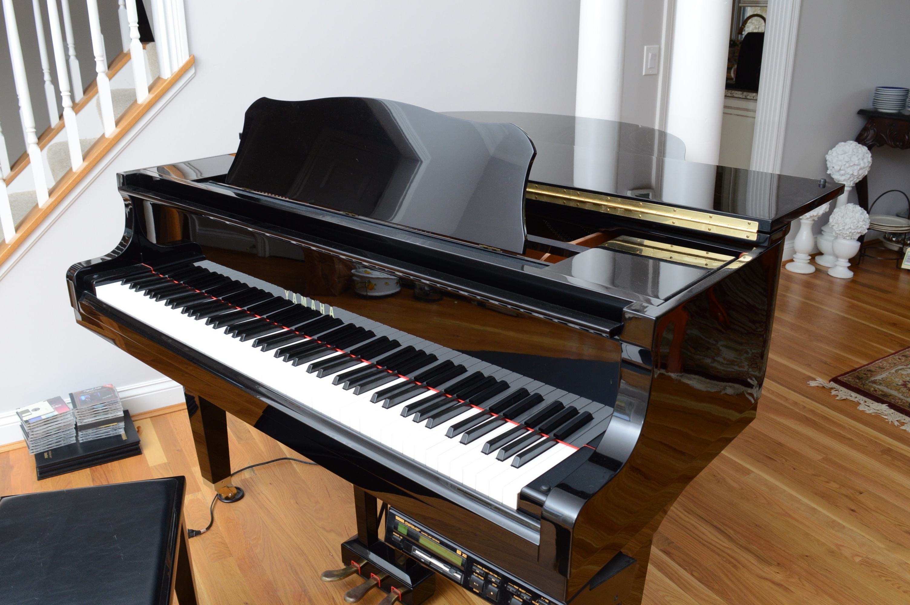 Yamaha GA1 Baby Grand Player Piano with Bench