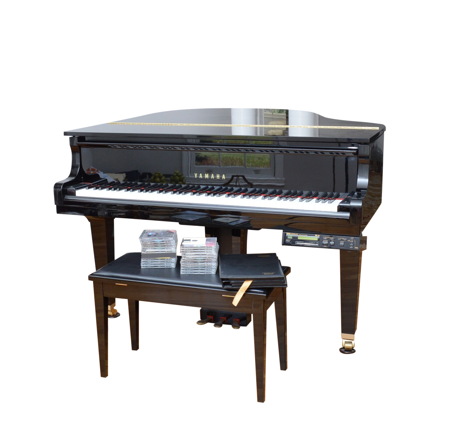 Yamaha GA1 Baby Grand Player Piano with Bench