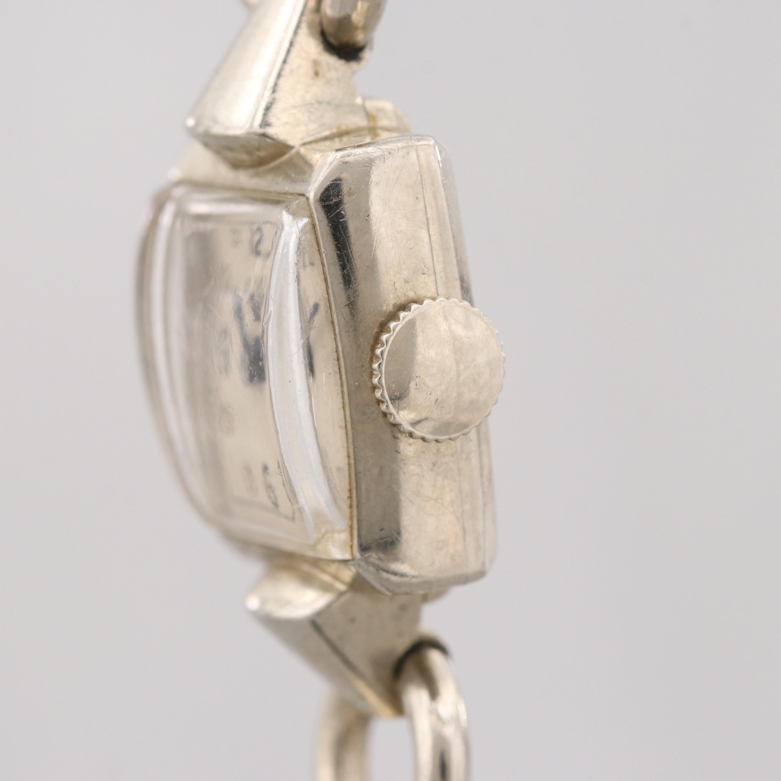 Lady Elgin 14K White Gold Watch, 1948