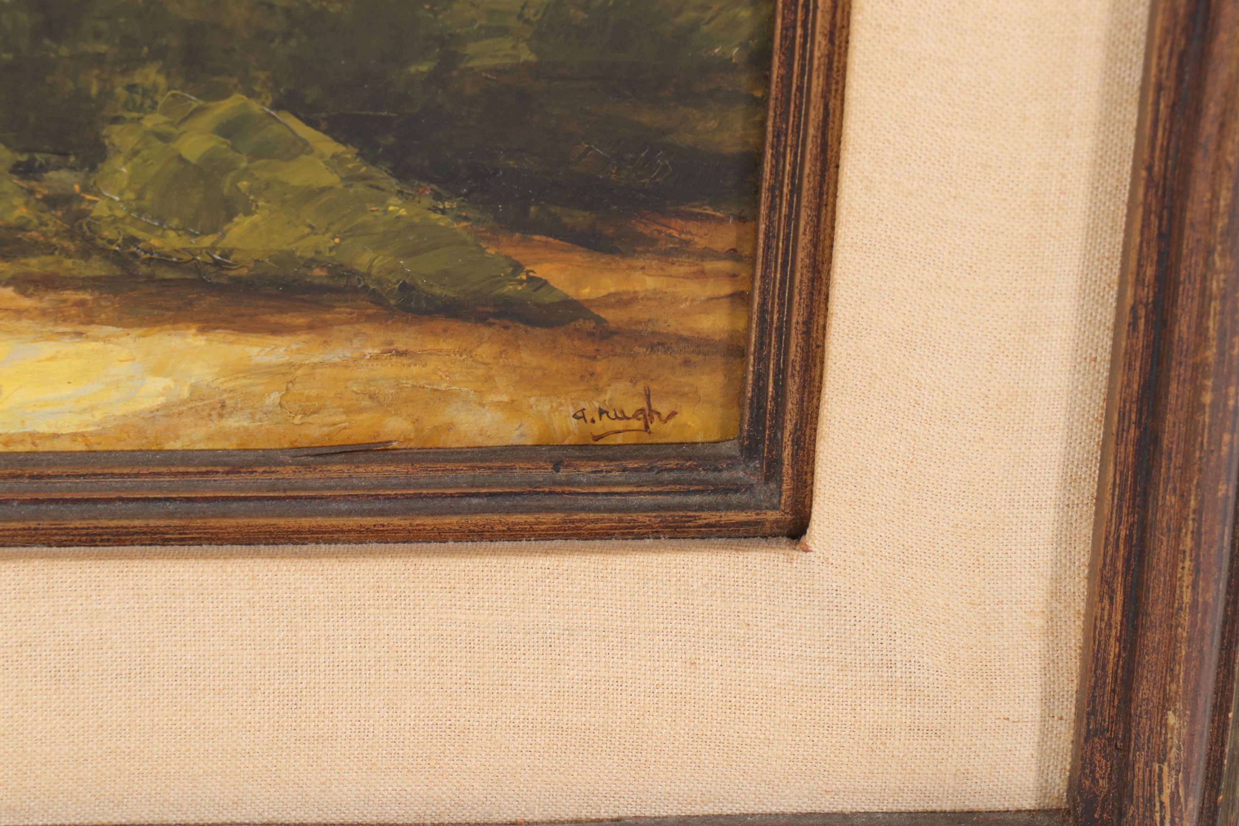 Ann Rugh "Forgotten Valley" Oil Painting