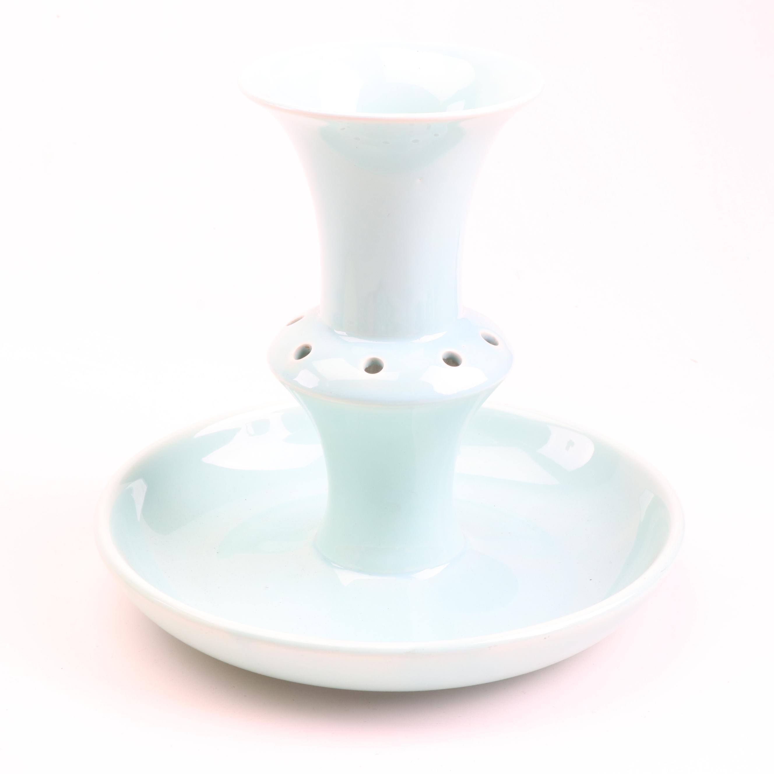 Taylor, Smith & T "Luray Pastels" Ceramic Dinnerware, Mid-Century