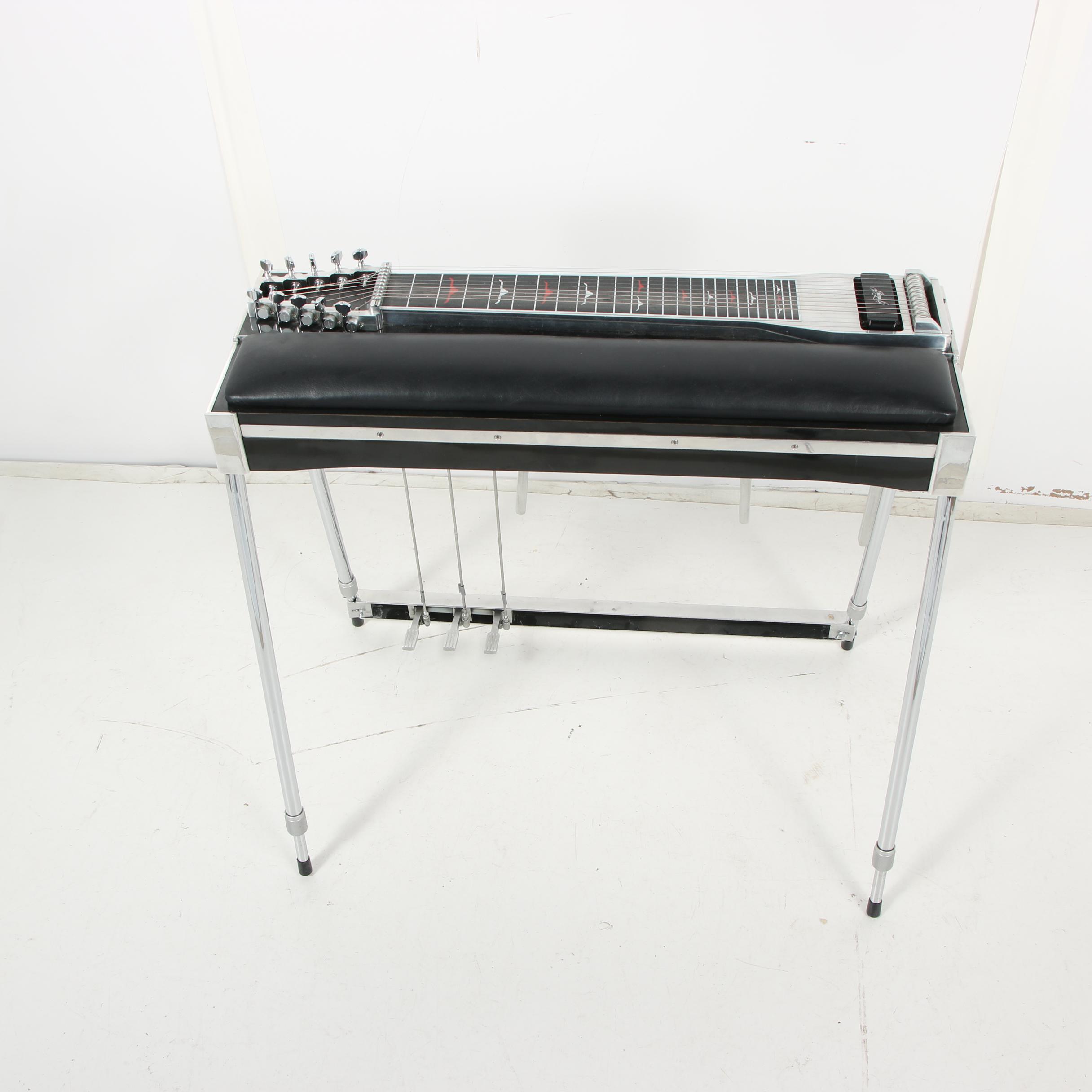 Fessenden Guitar Co. Custom 10 String Pedal Steel Guitar with Stool