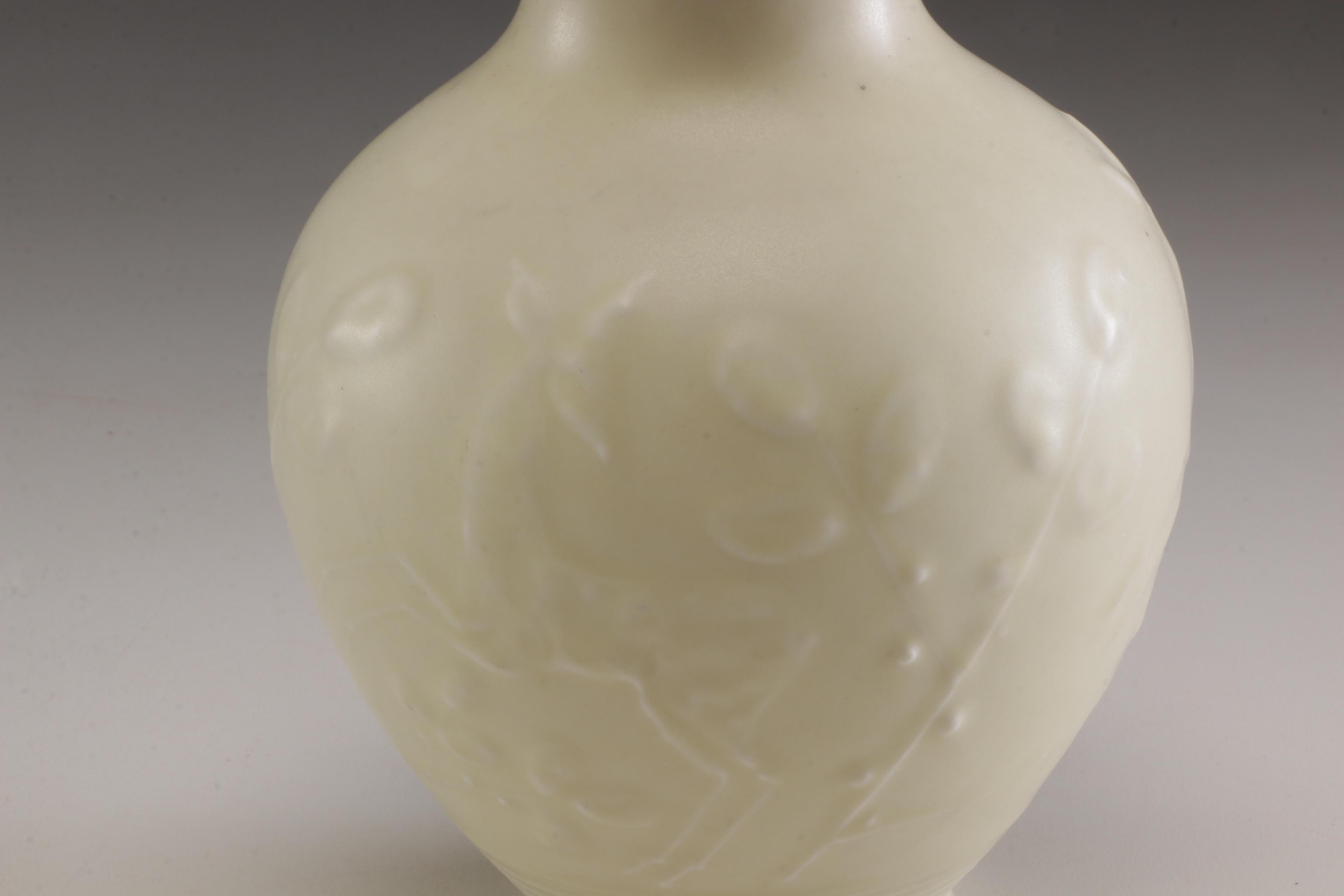 Rookwood Pottery Vase with Deer and Foliage Pattern, 1930