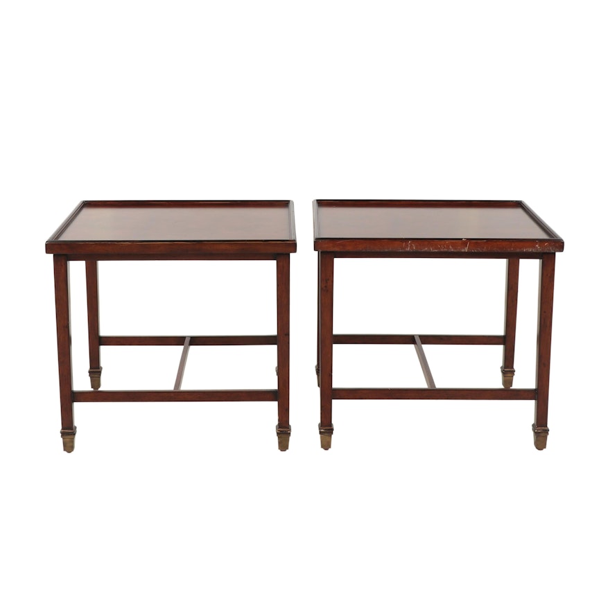 Pair of Chippendale-Style Side Tables, Late 20th Century